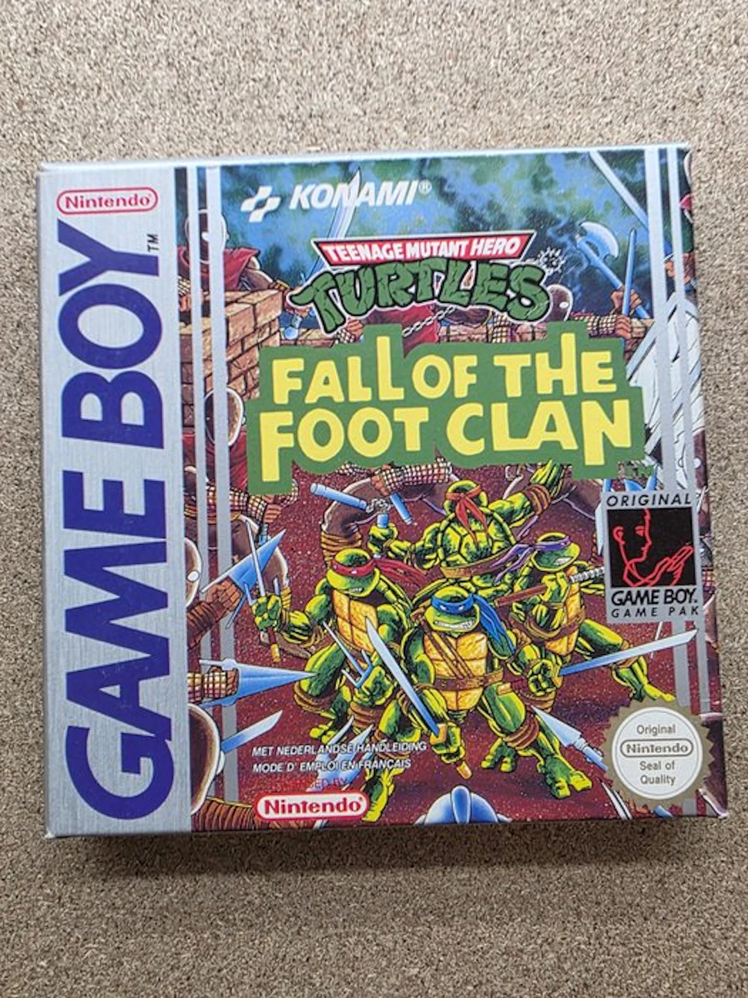 Nintendo - Gameboy Classic - OLD STOCK - Turtles - Fall...
