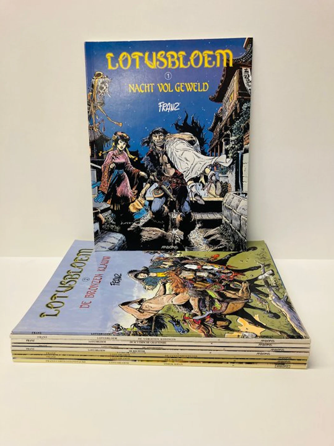 Lotusbloem 1 t/m 9 - complete reeks SC - 9 Album - First edition - 1988/2006
