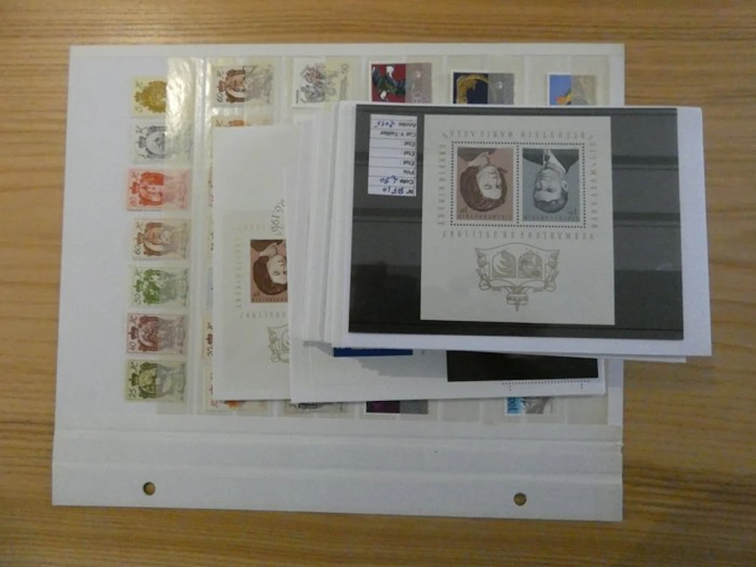 Liechtenstein - First day covers and Stamp Day – Some MNH – MH – canceled