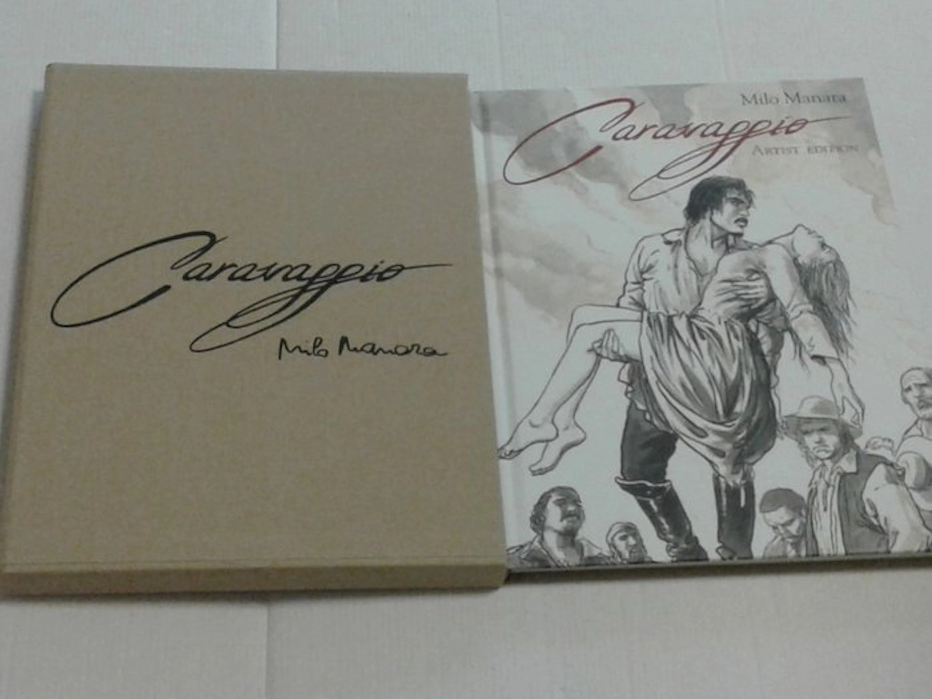 Milo Manara - "Caravaggio" Artist Edition 9L con...