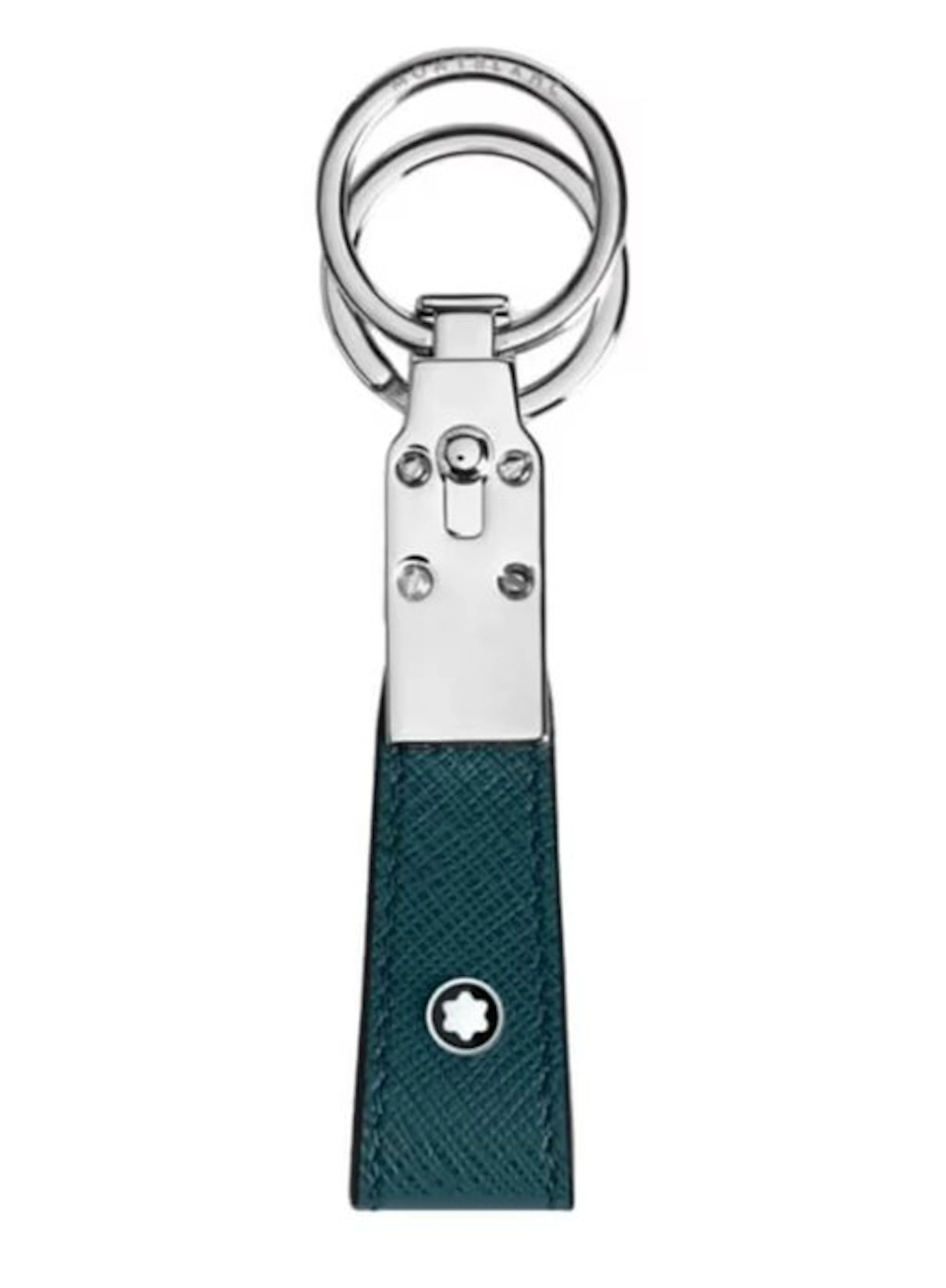 Montblanc - Sartorial loop key fob Cyprus Blue 198891 - Keyring