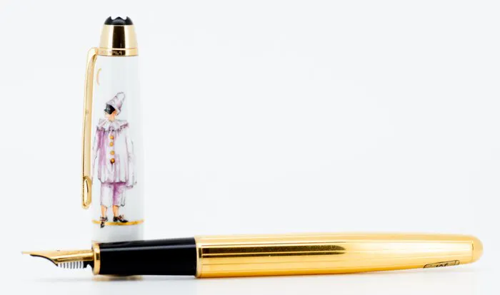 Montblanc - Meissen Porcelain - Fountain pen