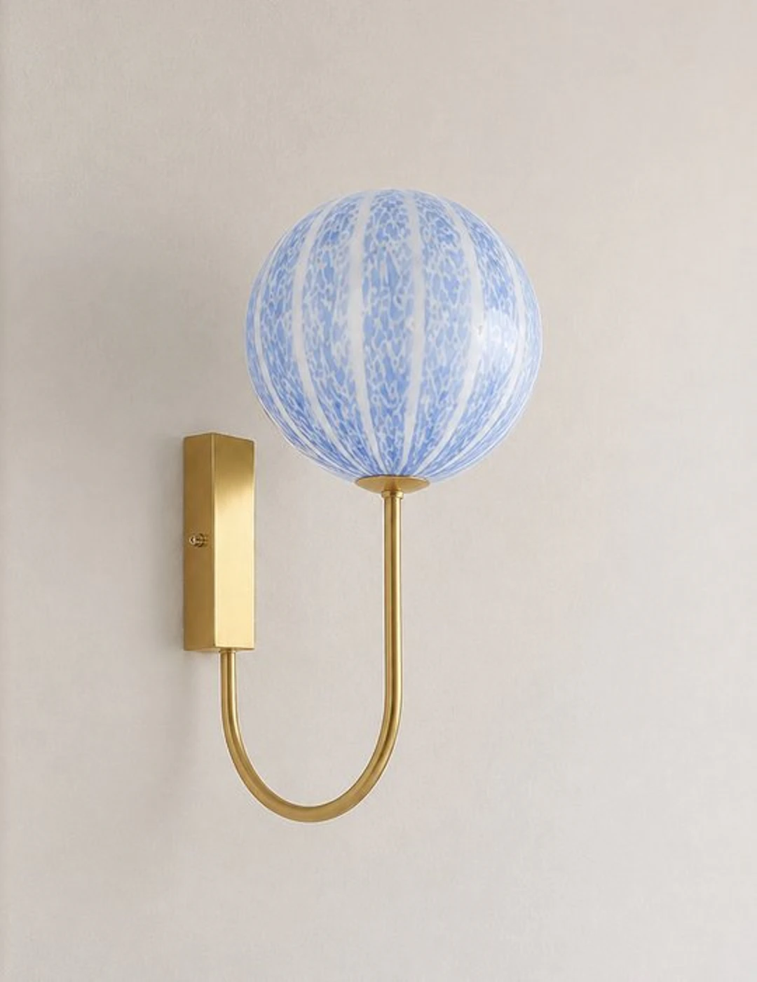 La Murrina - Wall lamp - Blue Tulip 20 Wall - Murano glass