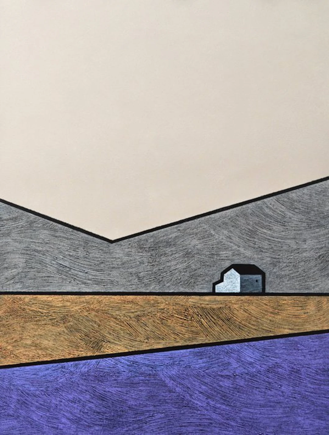 Giulio Santoleri - Lavanda - 60x76 cm