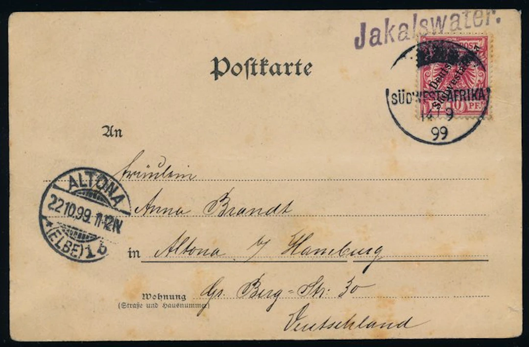 German Colonies - Southwest Africa 1899 - 10 Pfennig...