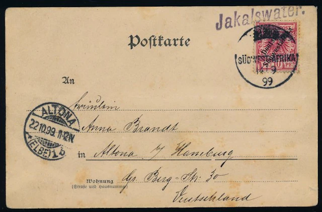 German Colonies - Southwest Africa 1899 - 10 Pfennig...