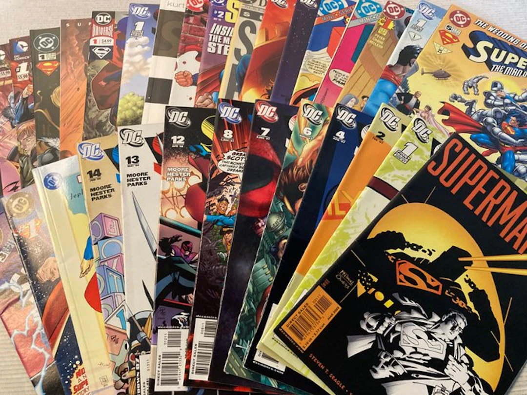 Superman 31 comics from many (mini-)series and one-shots...