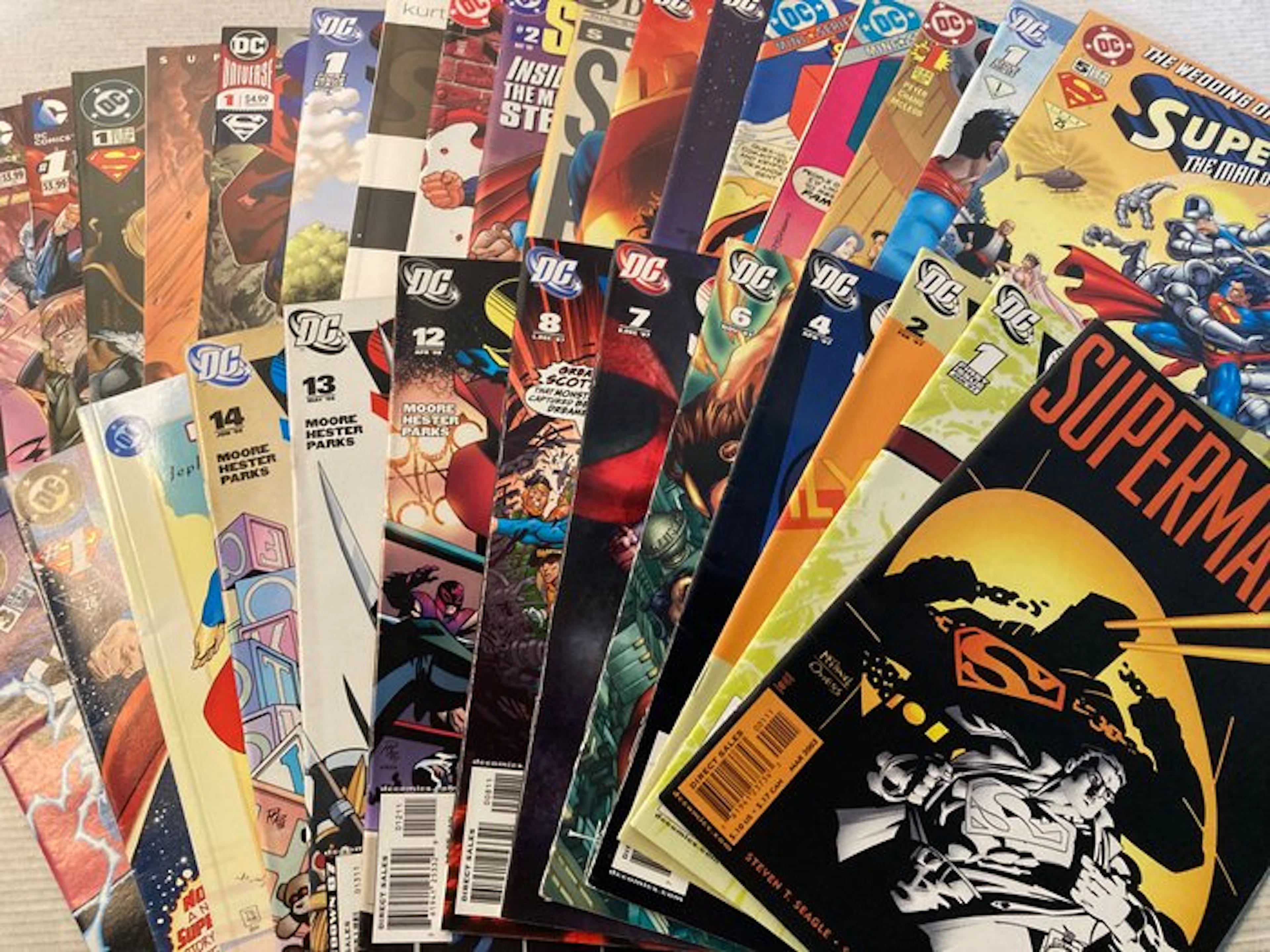 Superman 31 comics from many (mini-)series and one-shots...