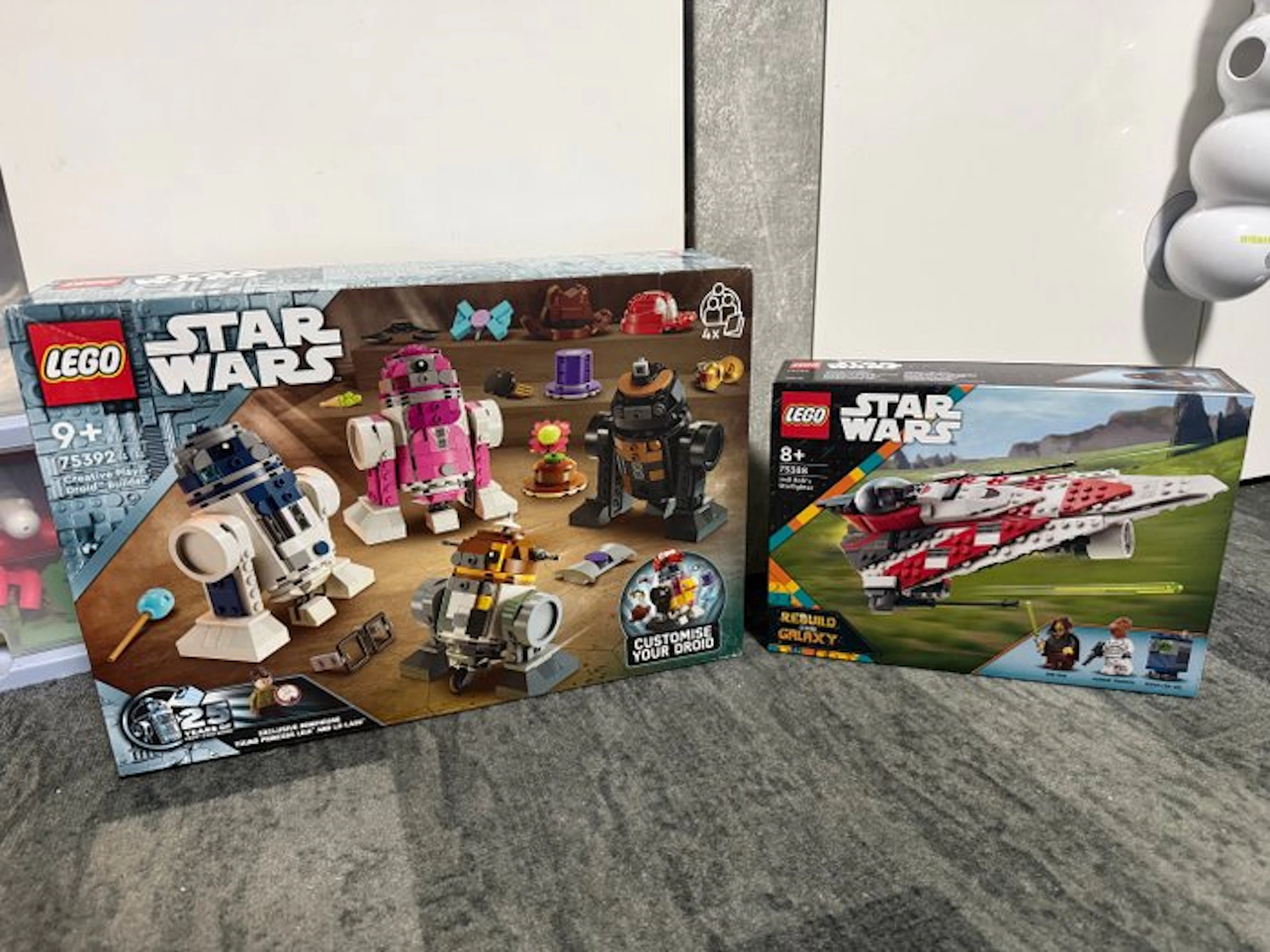 LEGO Set - Star Wars - Creative Play Droid-Builder; Jedi Bob's Starfighter