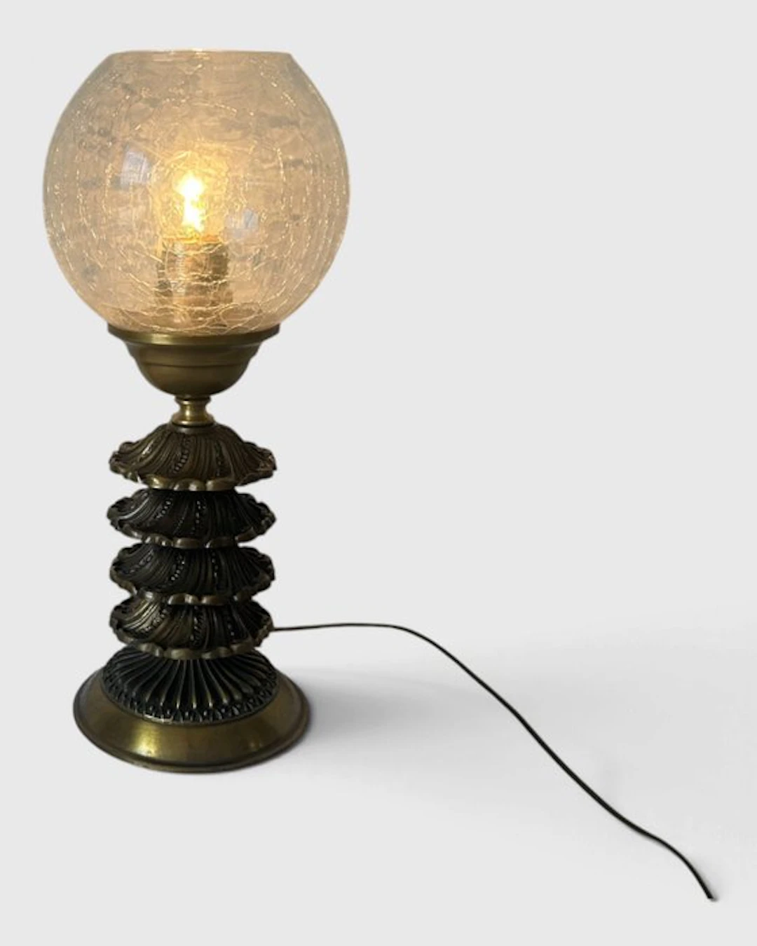 Lamp - Cast brass - brass lamp