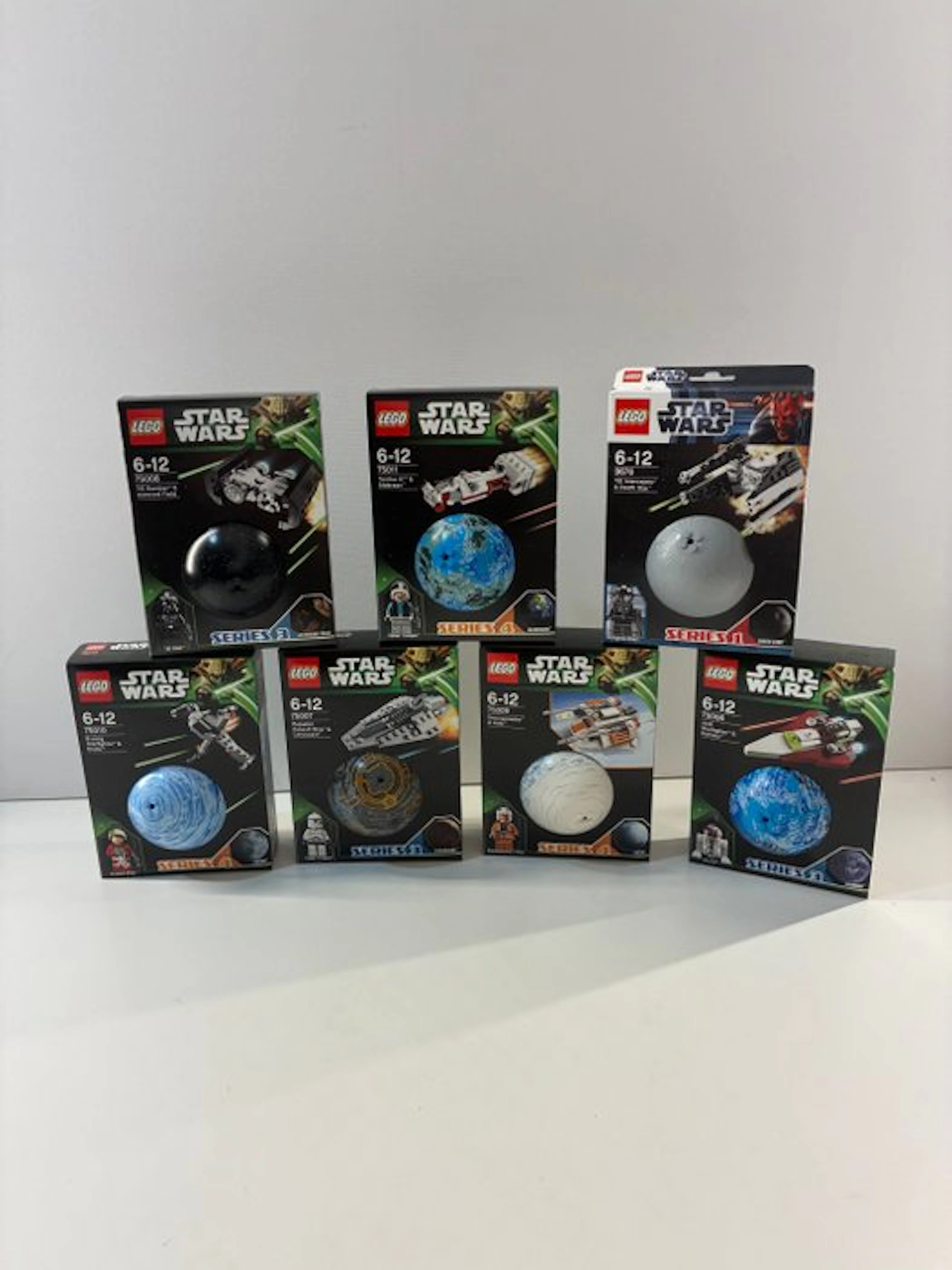 LEGO Set - Star Wars - STAR WARS PLANET SERIES LOT #1...