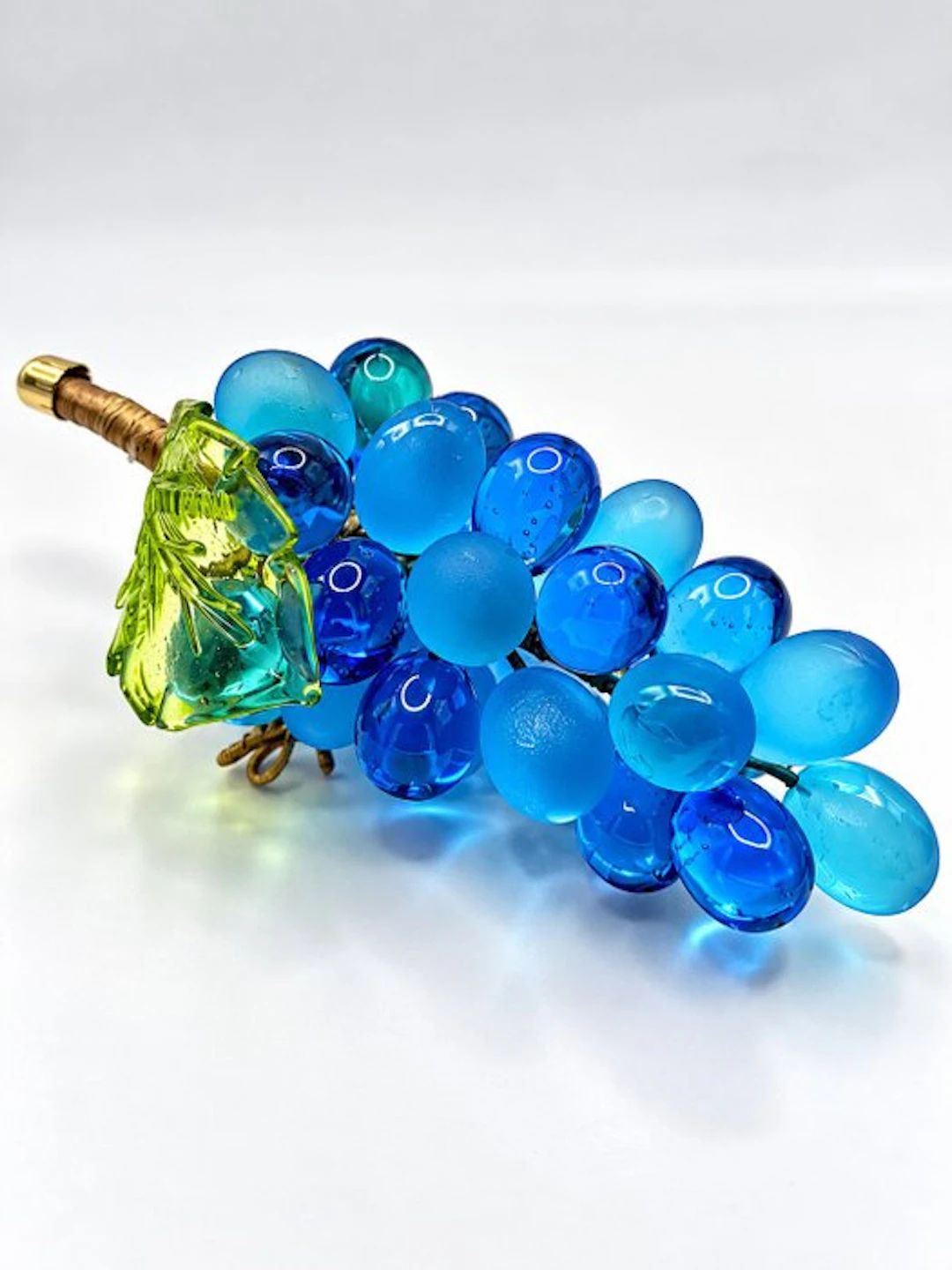 Sculpture, Grappolo d' Uva - 16 cm - Murano glass