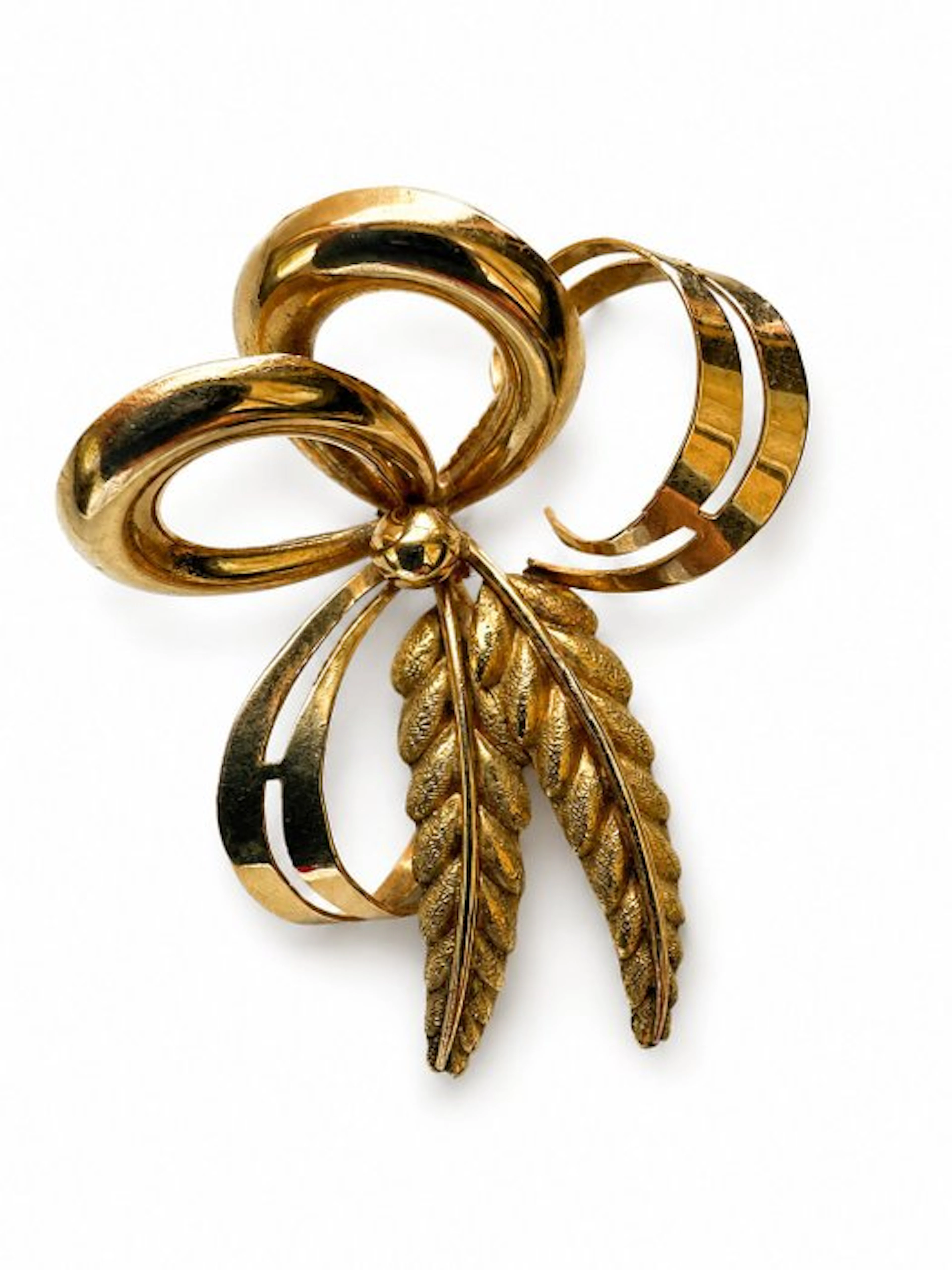 Brooch - 18 kt. Yellow gold