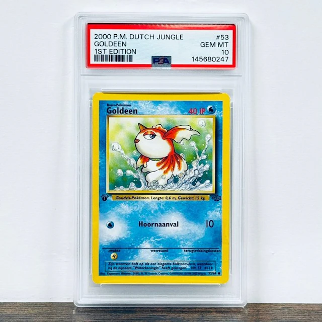 Pokémon Graded card - Goldeen 53 – Pokémon - PSA 10