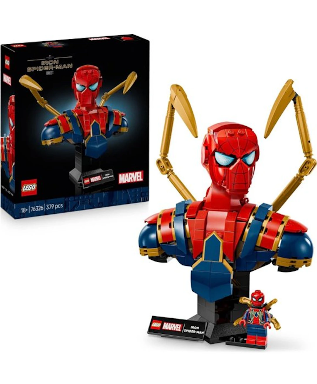 LEGO Set - 76326 - Marvel - Iron Spider-Man bust