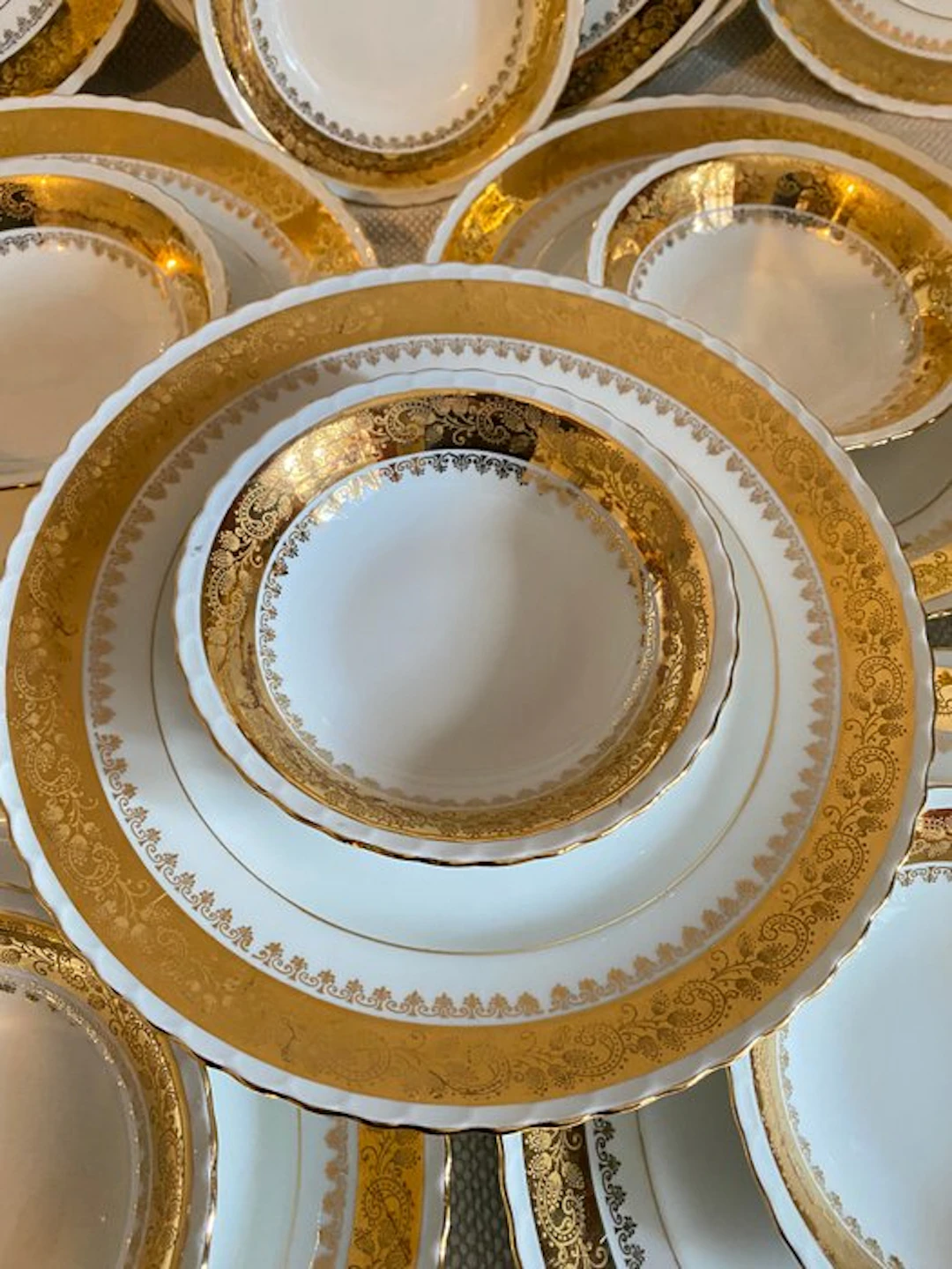 ADP France / Véritable porcelaine de Luxe - Table service (18) - Porcelain