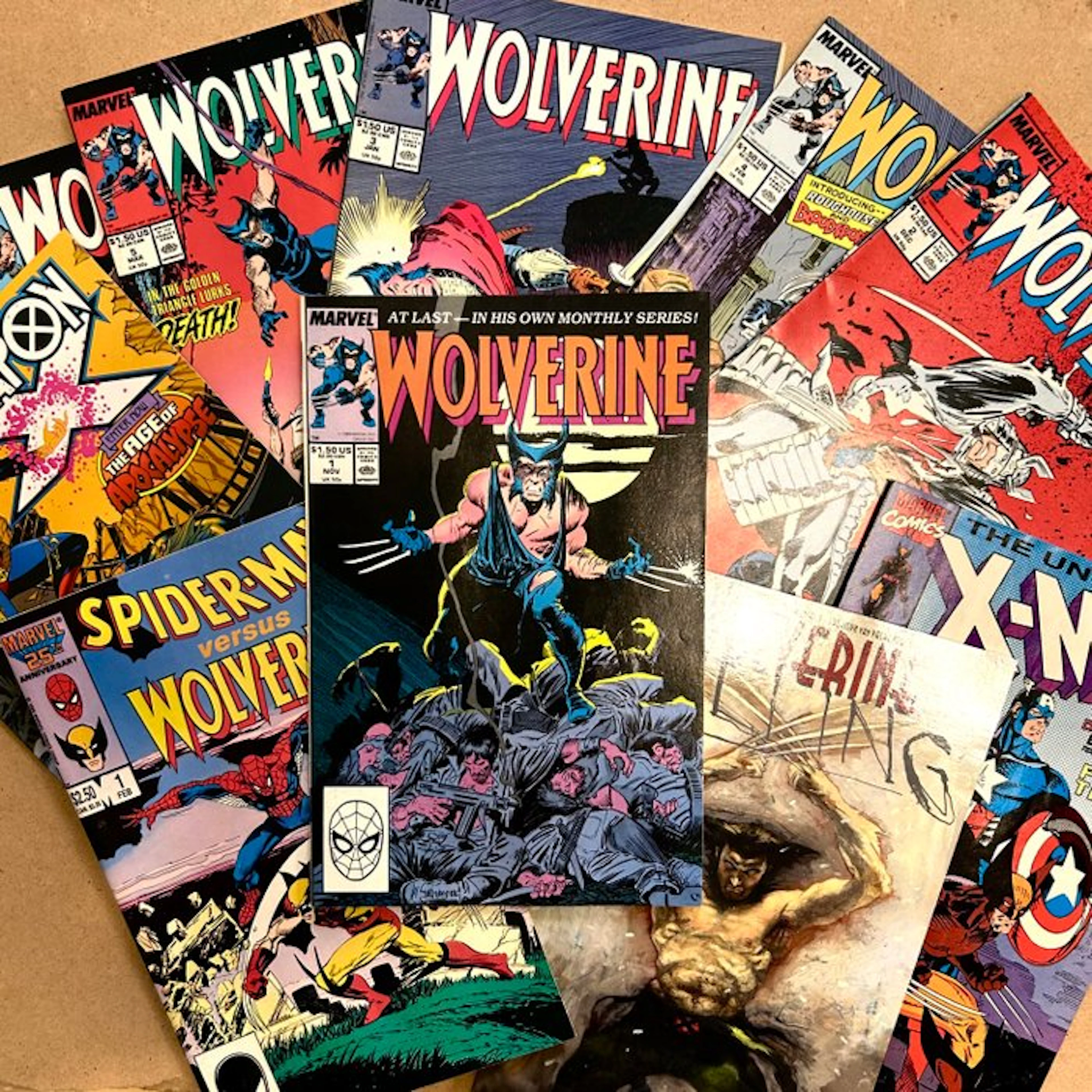 Wolverine - Various issues - 80 Comic - First edition - 1987/1996