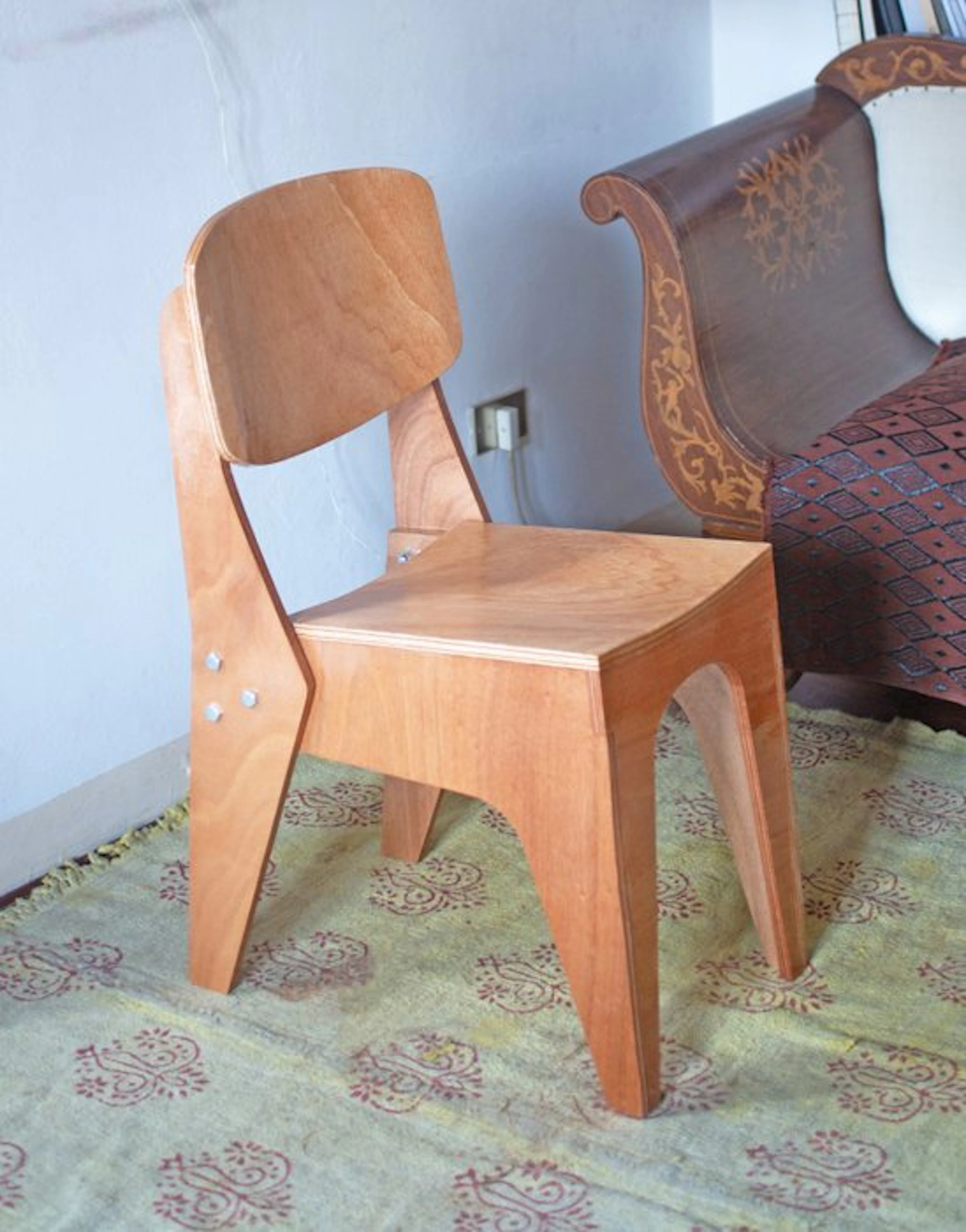 Jules Régis - Chair - Bonocore - Okoumé plywood