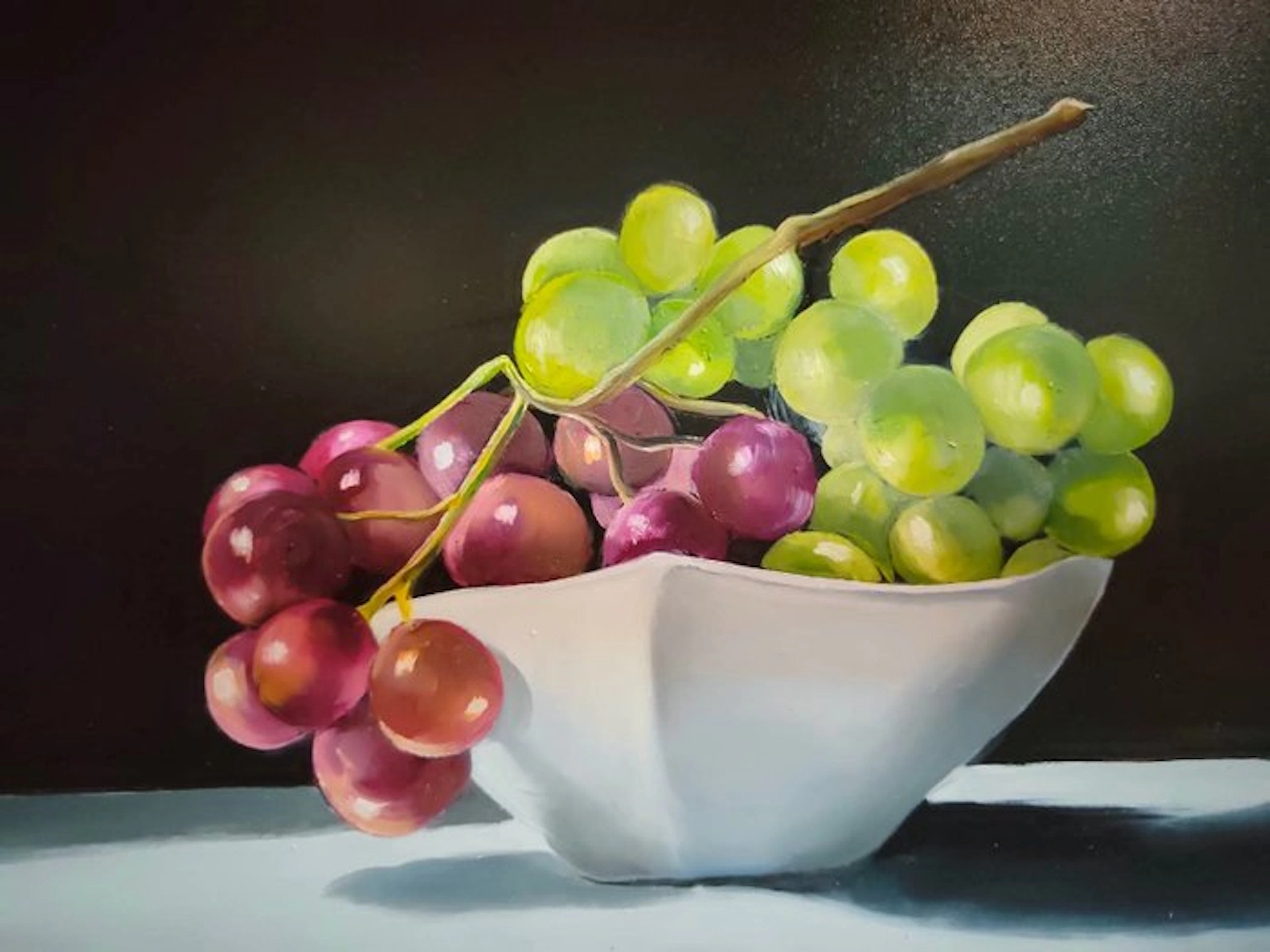 Franco Bencivenga (1953) - Uva in una ciotola