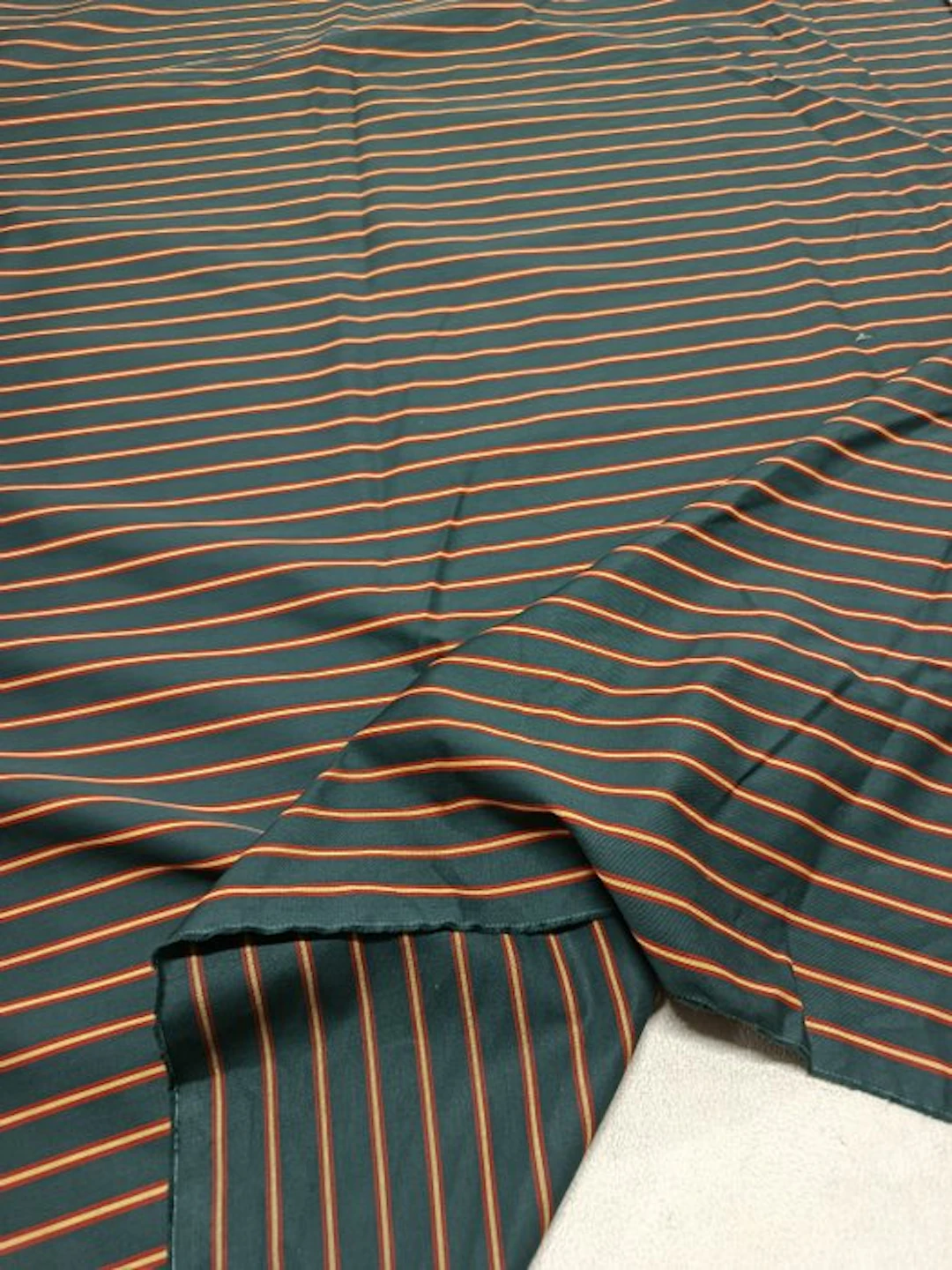 Stupendo cotone vintage a righe - Upholstery fabric - 550...