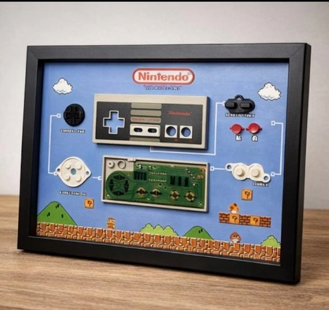 Nintendo - Nes - Nintendo Controller Display - Video game merchandise