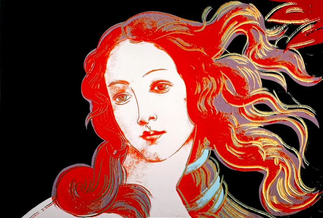 Andy Warhol (after) - Birth of Venus - Offset lithograph...