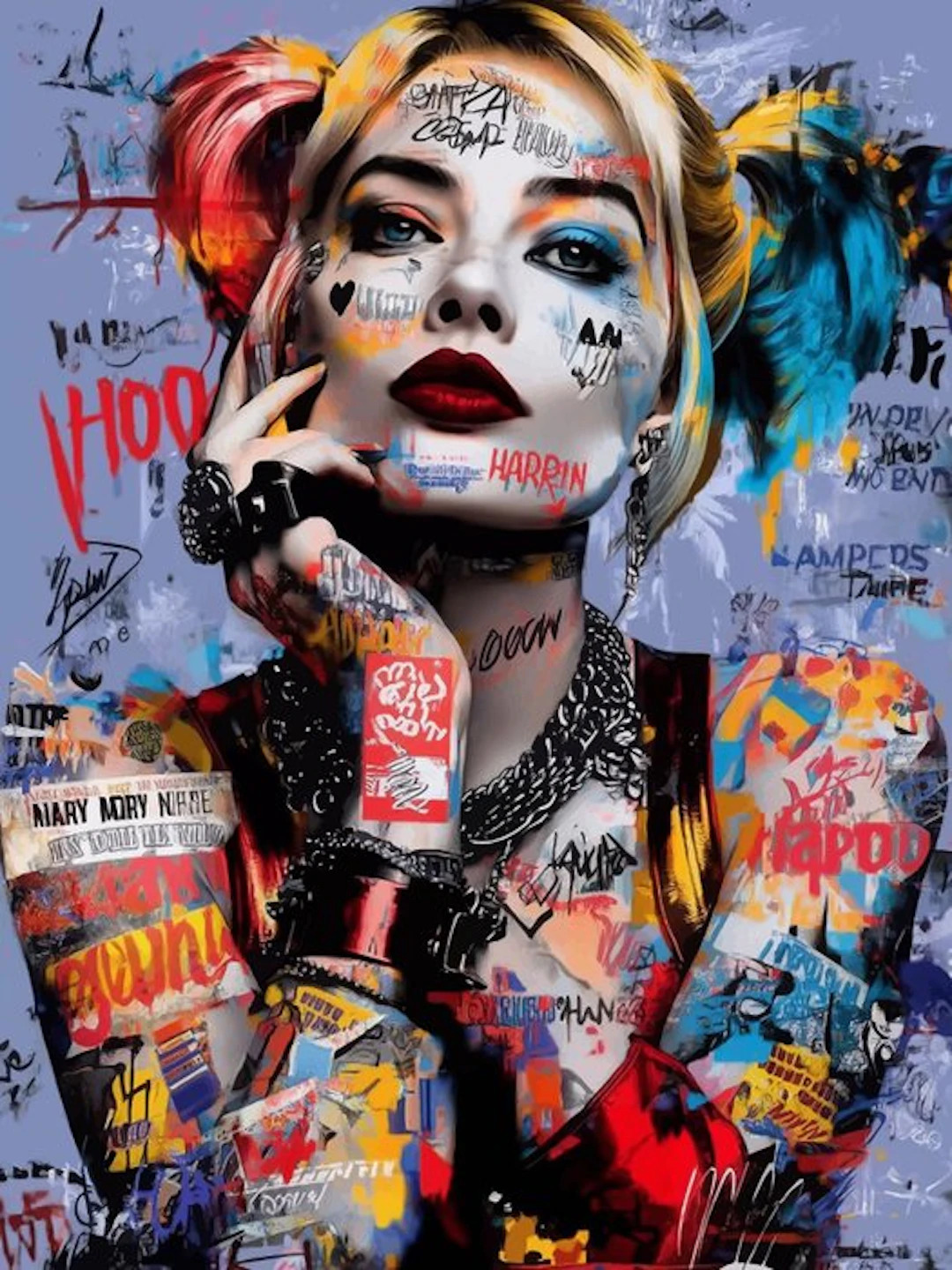 IPR Graph - Harley Quinn: La Estética del Caos y el Glamour Urbano