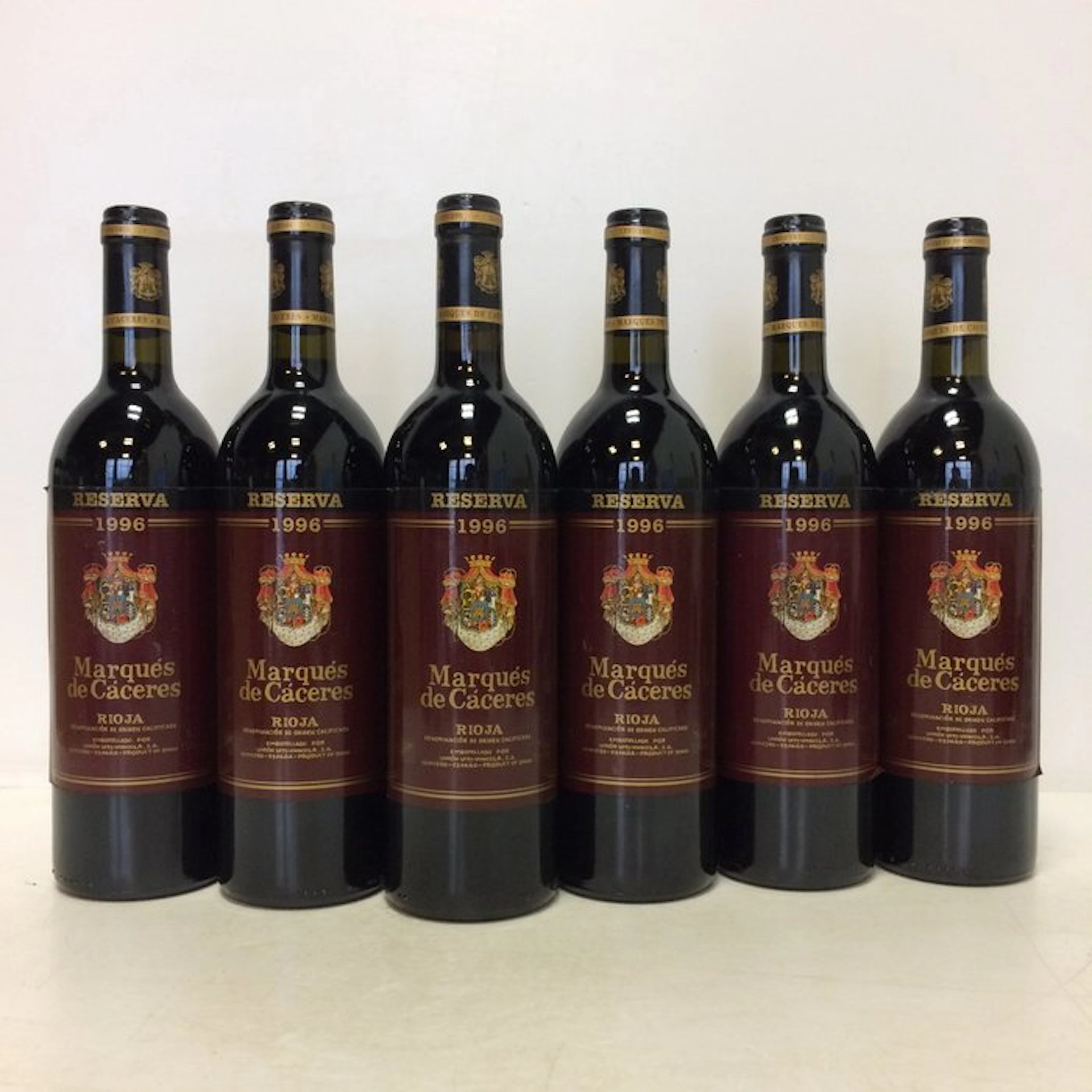 1996 Marques de Caceres - Rioja Reserva - 6 Bottles (0.75L)