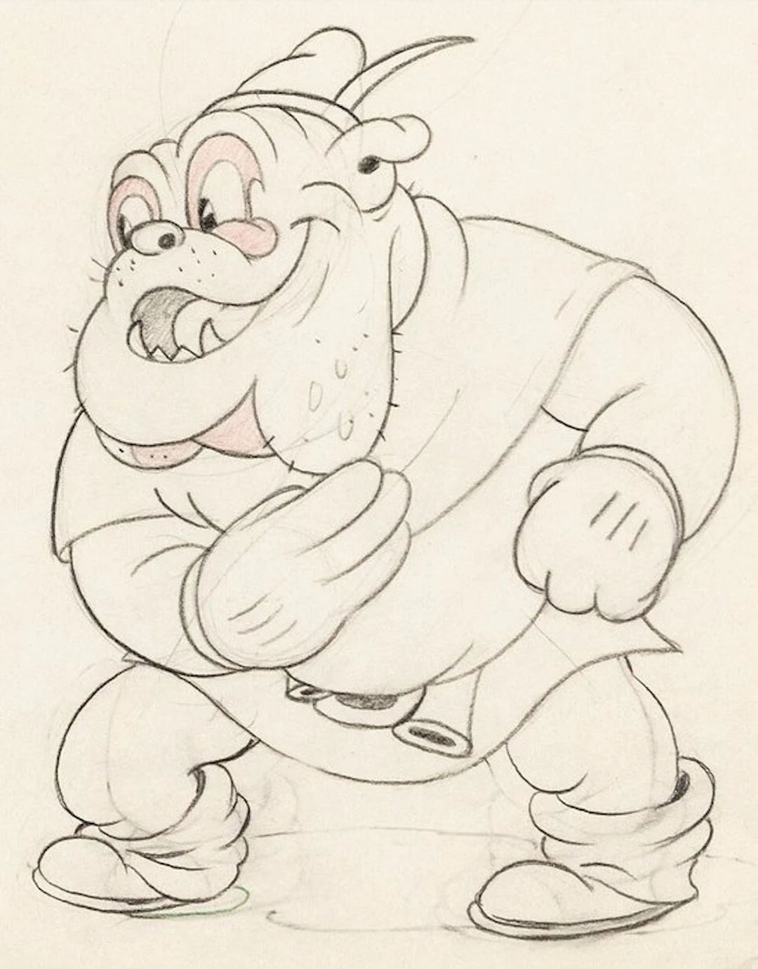 Walt Disney – Ambrose Animation Drawing - The Robber Kitten (1935)