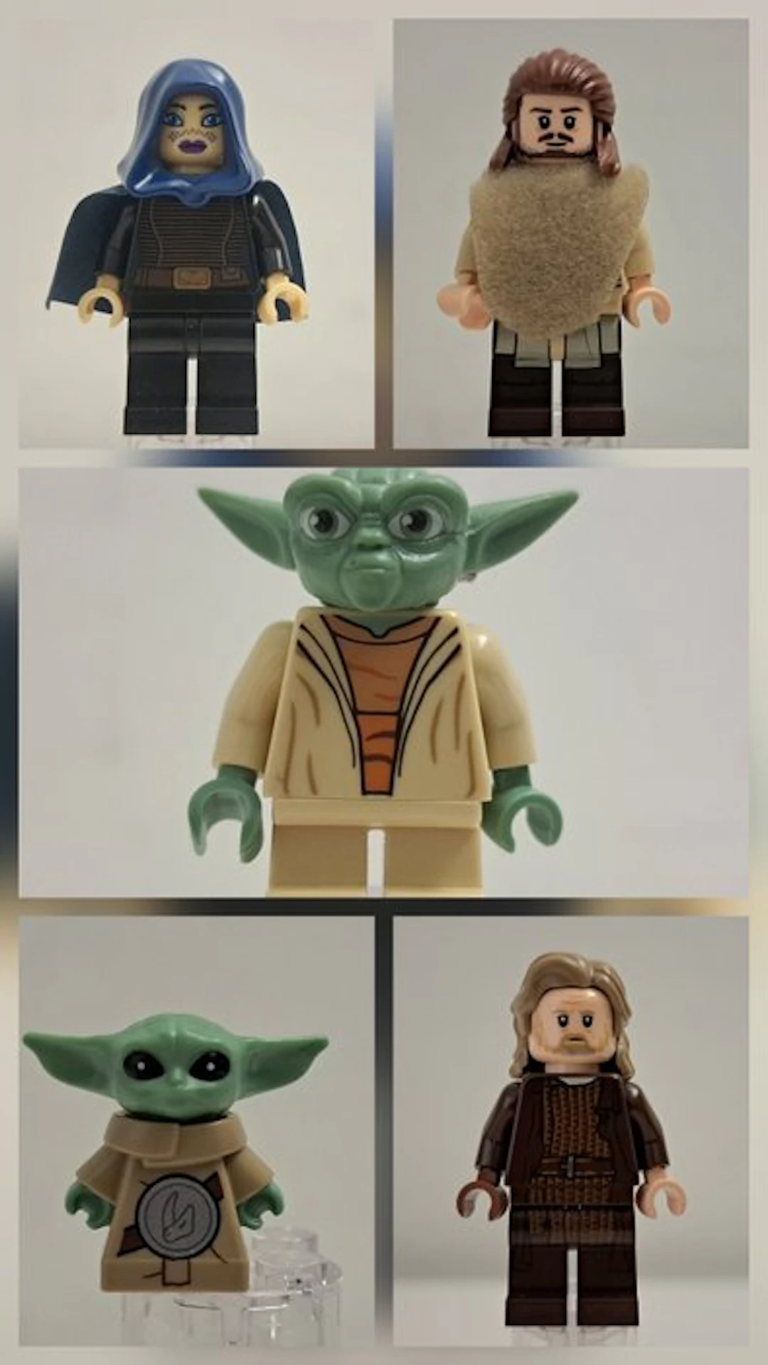 LEGO Minifigure - Star Wars - 5x Jedi