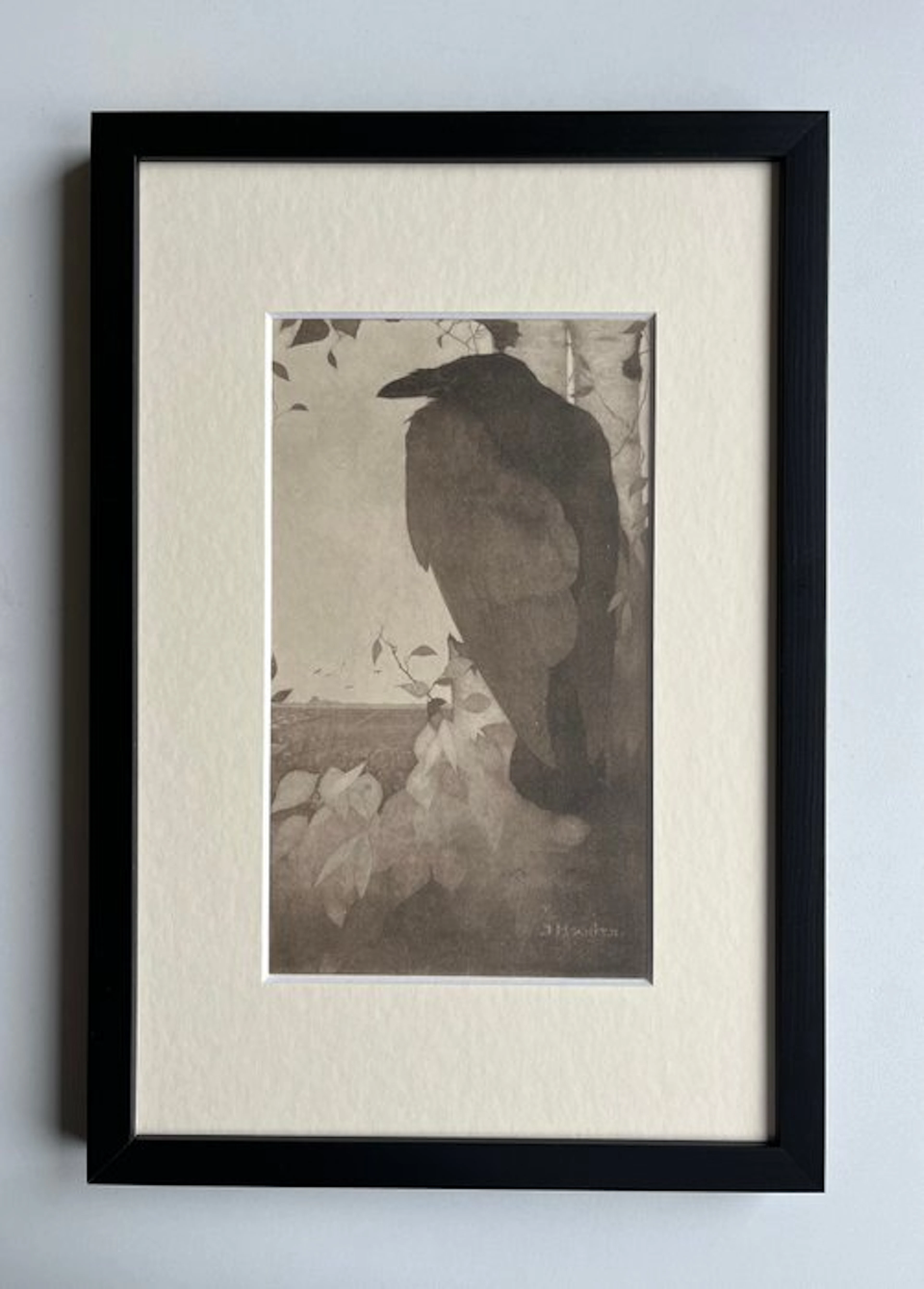Jan Mankes (1889-1920) - Raaf op berkeboom