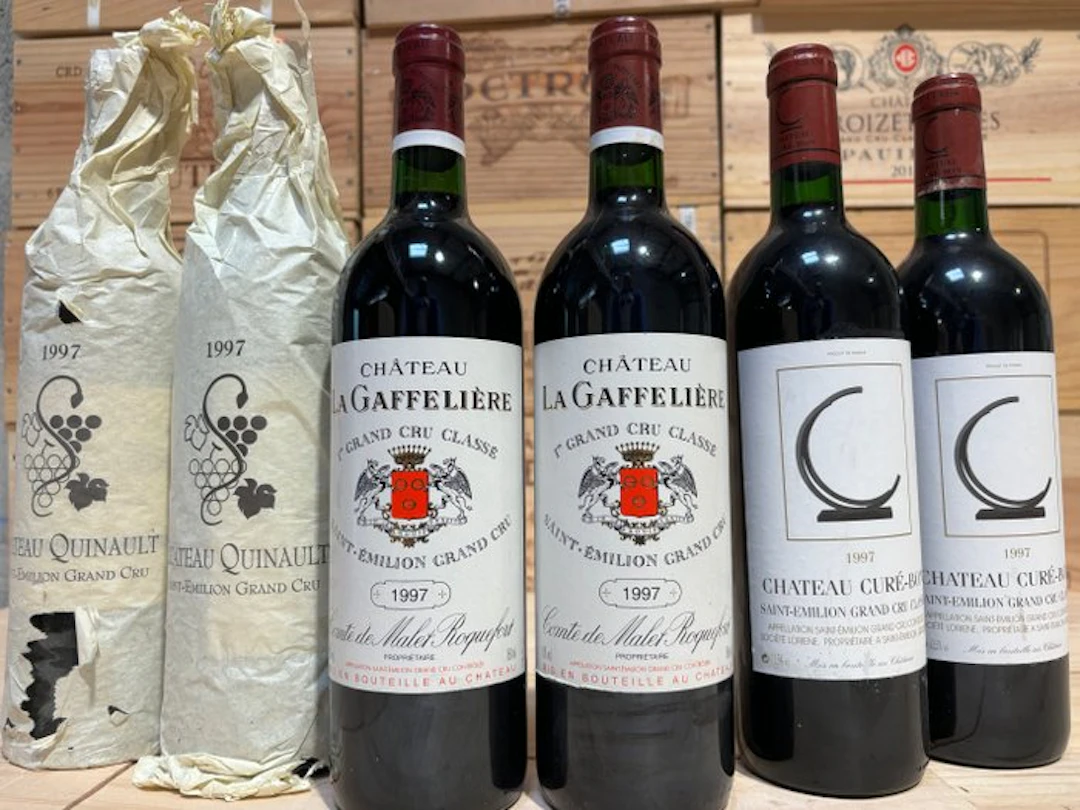 1997 x 2 Château La Gaffelière