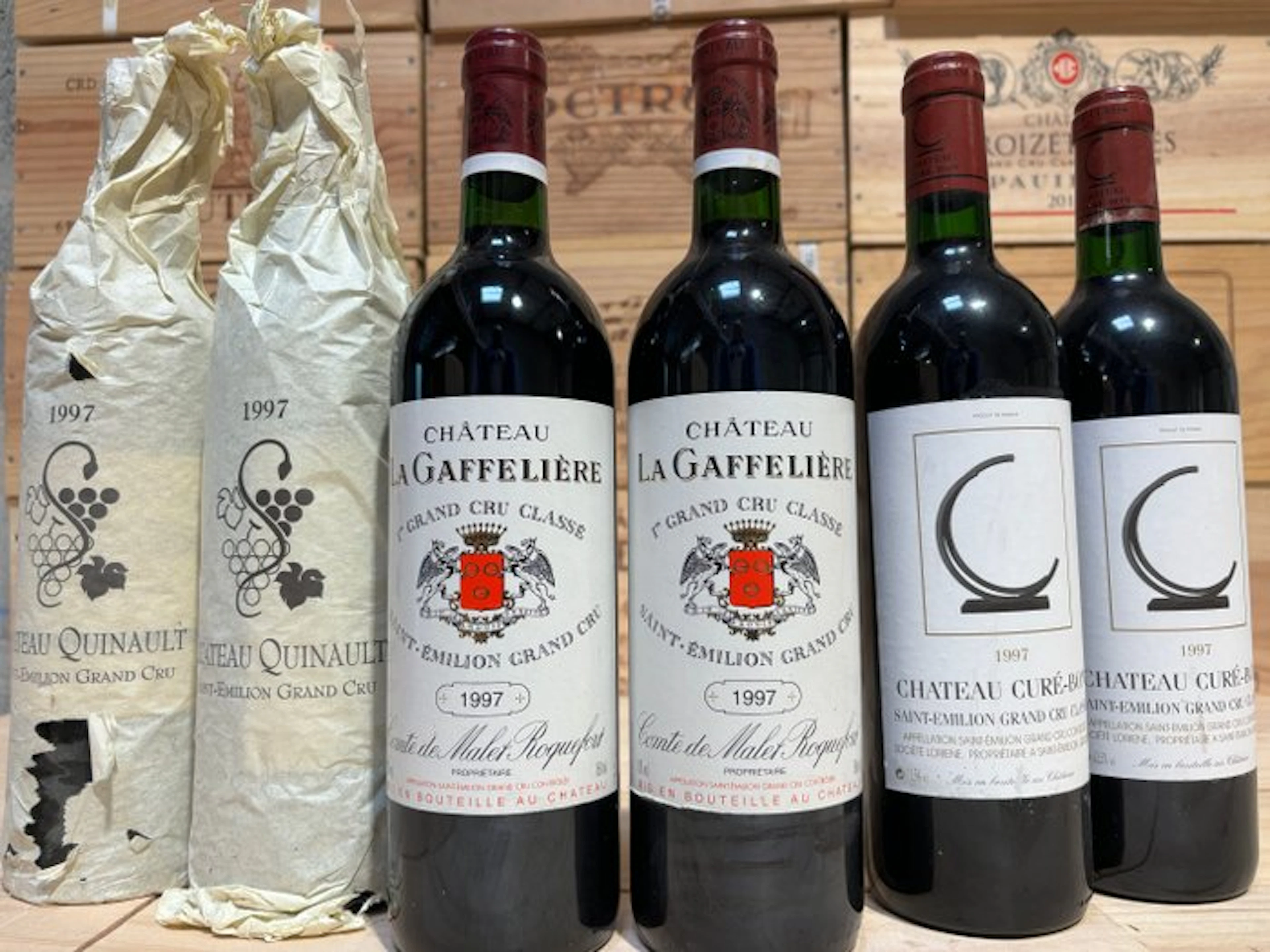 1997 x 2 Château La Gaffelière