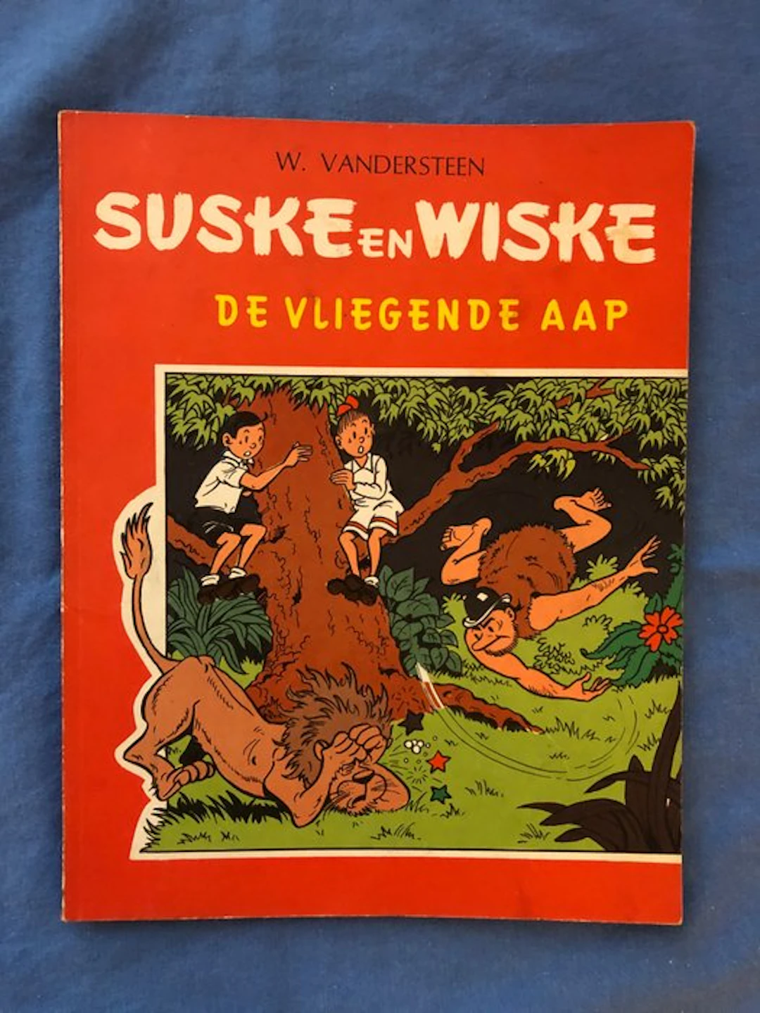 Suske en Wiske TG-65 - De vliegende aap - 1 Album - First edition - 1966