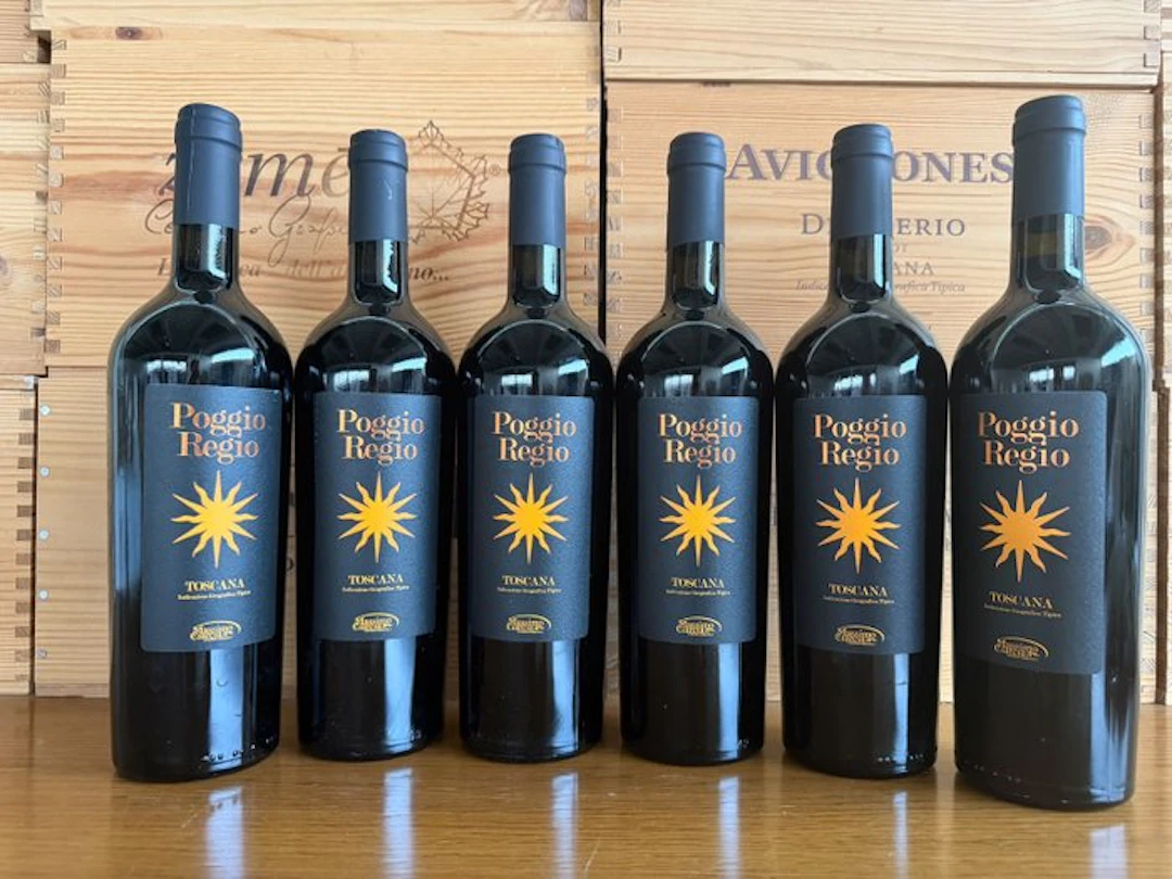 2021 Massimo Ciarcia "Poggio Regio" - Tuscany IGT - 6 Bottles (0.75L)