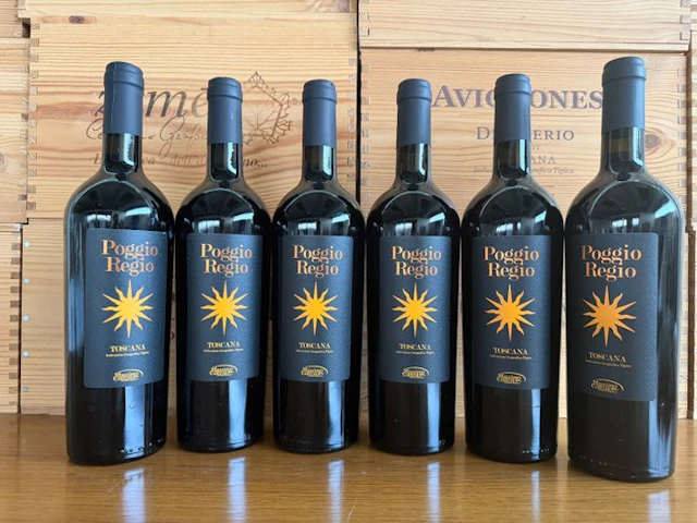 2021 Massimo Ciarcia "Poggio Regio" - Tuscany IGT - 6 Bottles (0.75L)