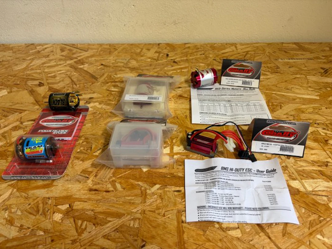 Corally 1:10 - Model car (6) - Corally RED-Series borstelloze motor
