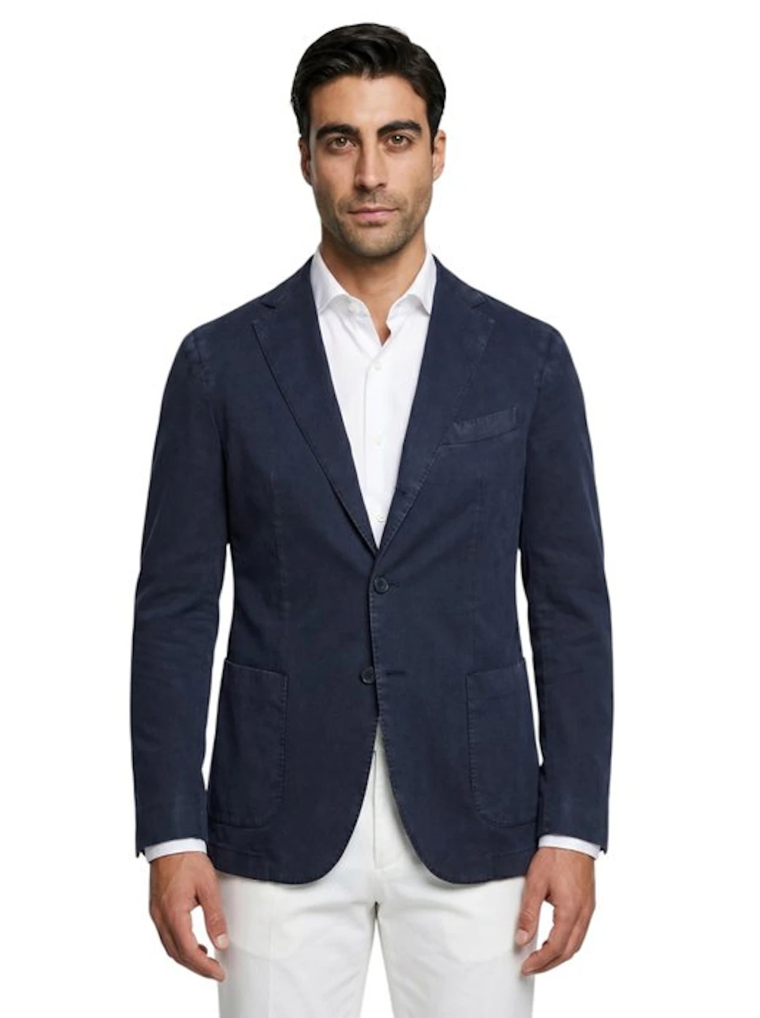SANTANIELLO SALERNO - 46 IT - 3\2 Roll Buttons Blazer...