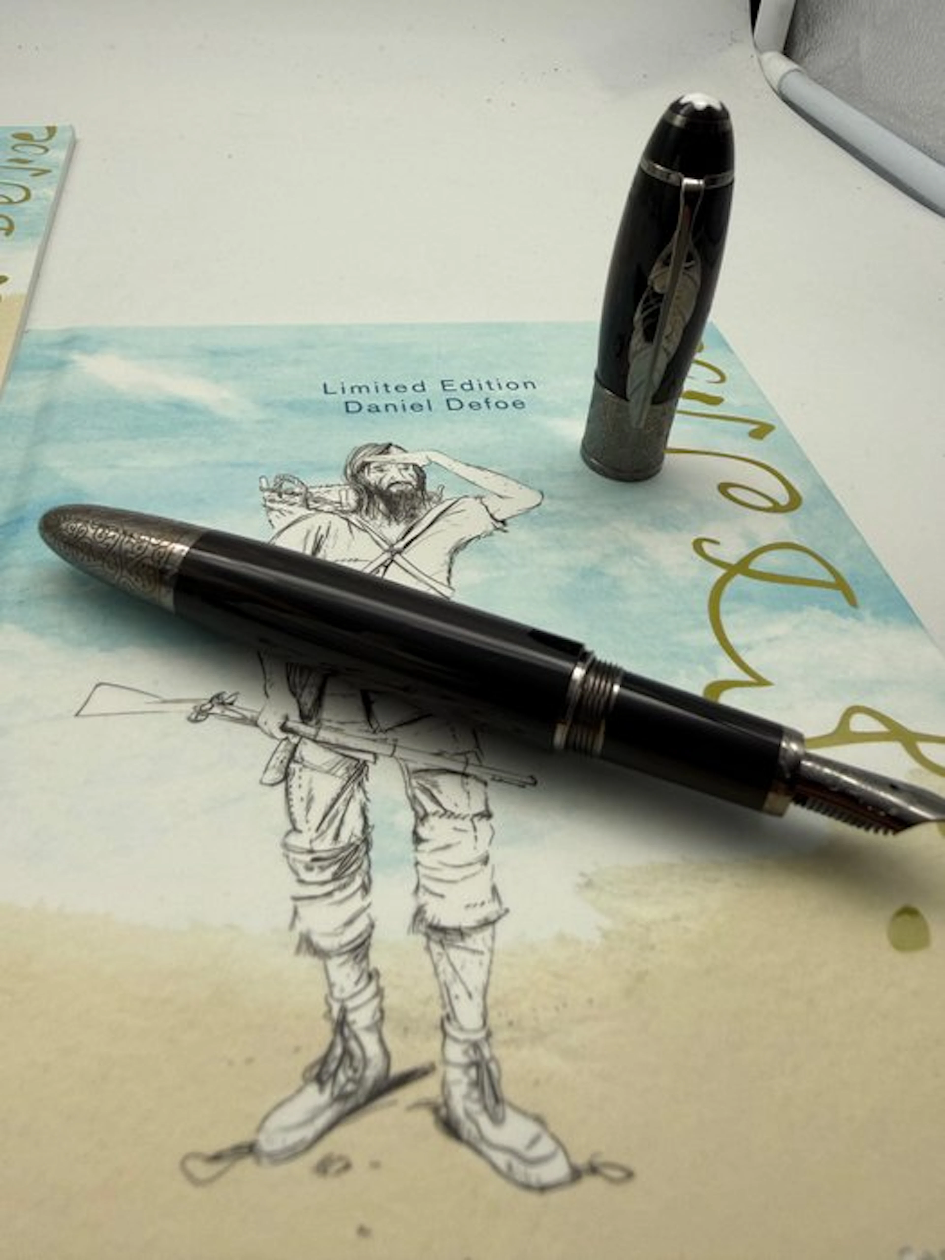 Montblanc - Writers Edition Montblanc – Daniel Defoe - Fountain pen