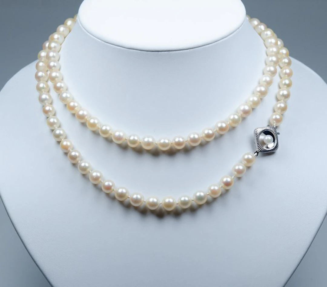 No reserve price - Necklace - 835 silver - diameter 6.5–7...