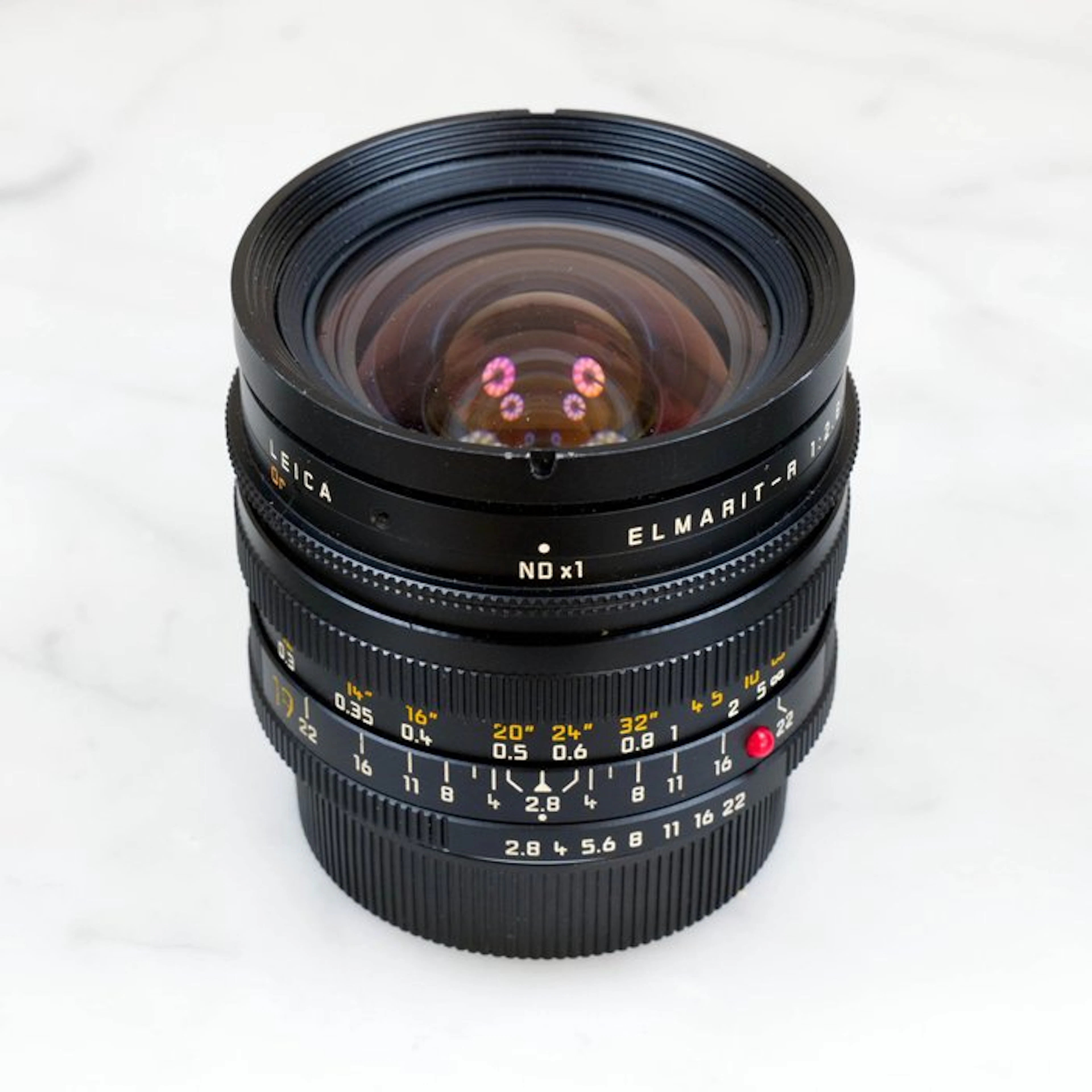 Leica Elmarit-R 19mm f/2.8 (11258) - with 12546...