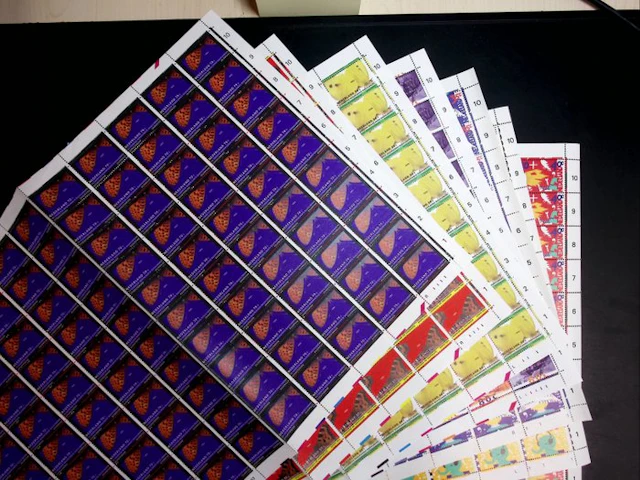 Netherlands 1993 - Three issues in complete sheets - NVPH 1553/1555