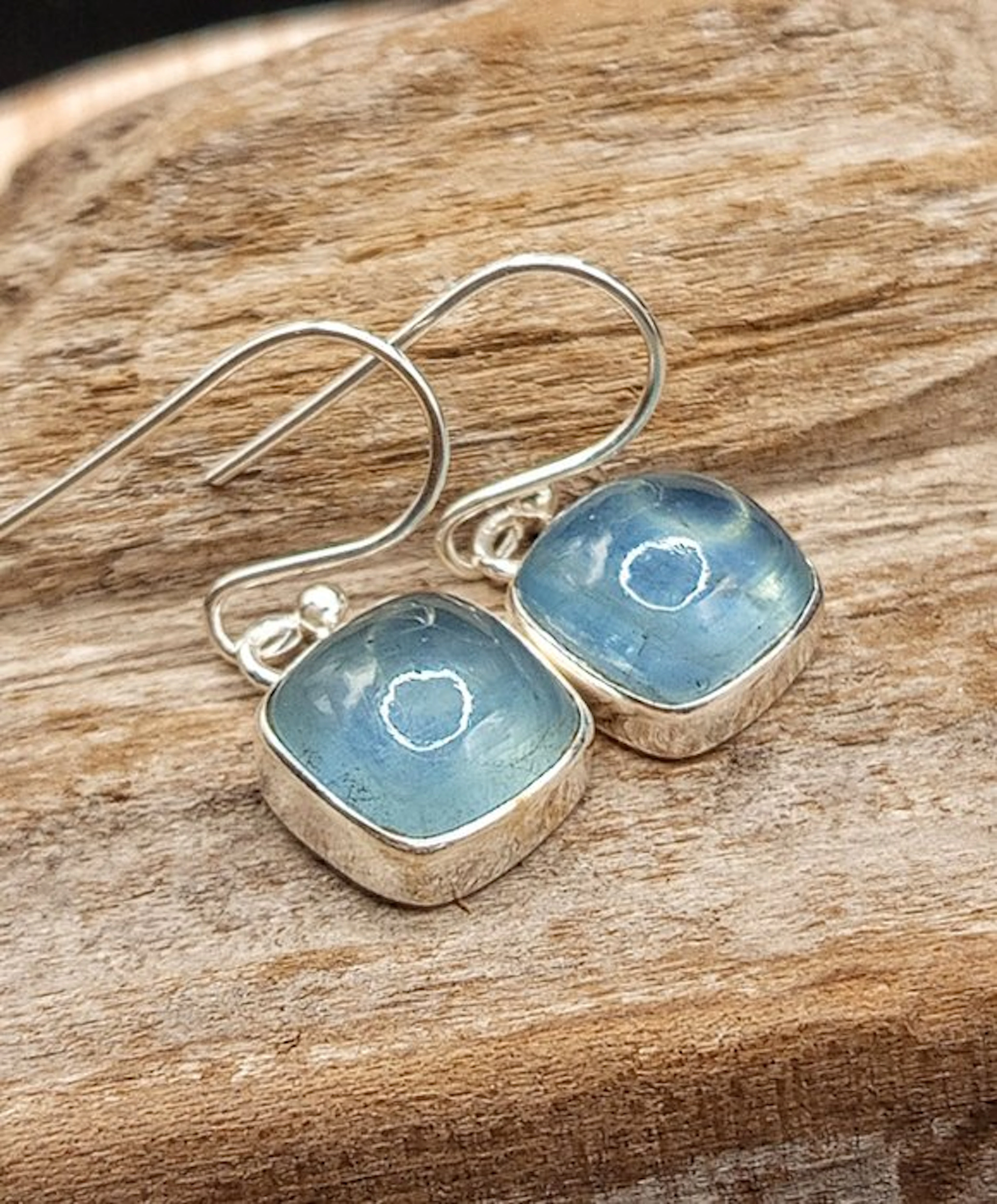 Unique Piece - Pair of 925 Silver Earrings with...