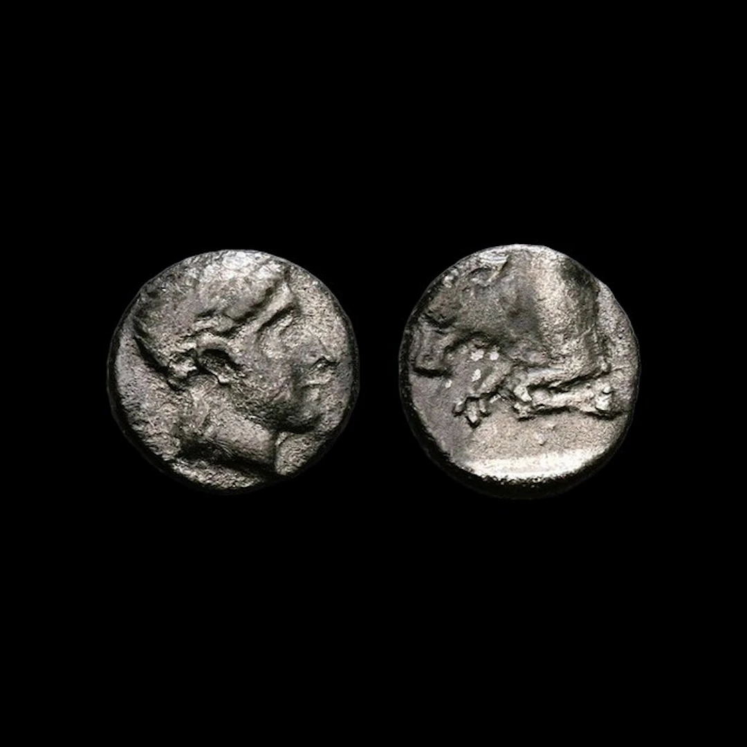 Caria, Uncertain ('Mint E') Diobol Ca. 380-340 BC (No reserve price)