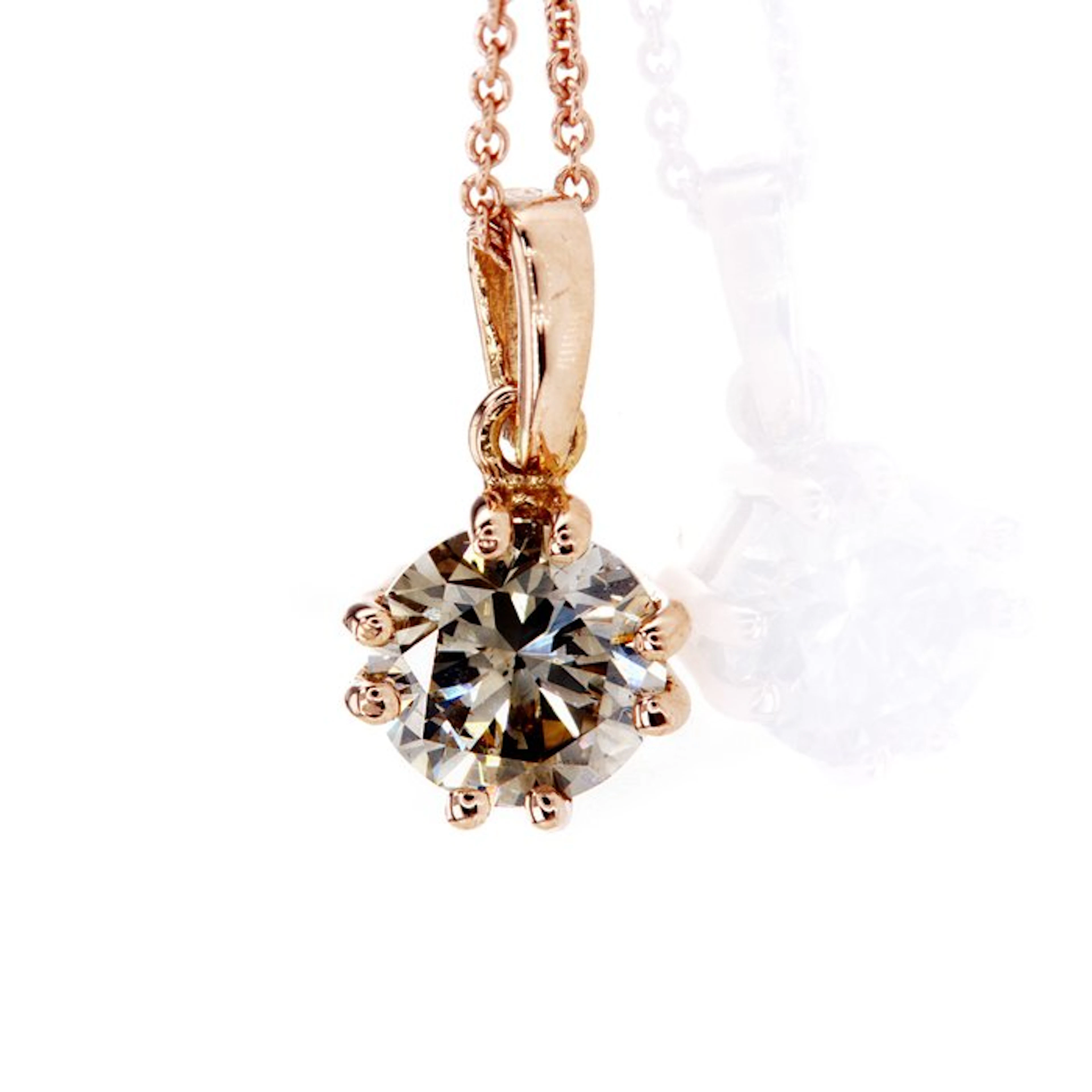 Necklace with pendant - 14 kt