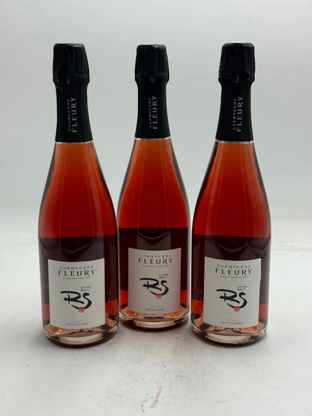 Fleury, Rosé de Saignée - Champagne Extra Brut - 3 Bottles (0.75L)