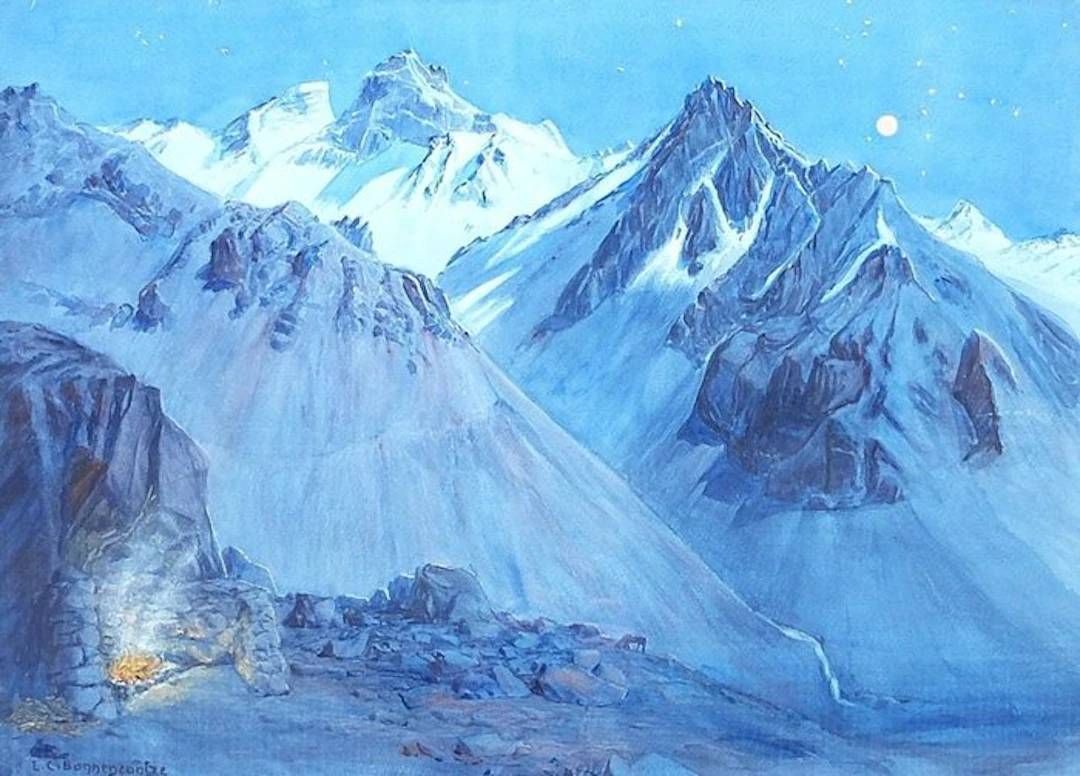 Ernest Courtois de Bonnencontre (1859-1955) - Clair de...