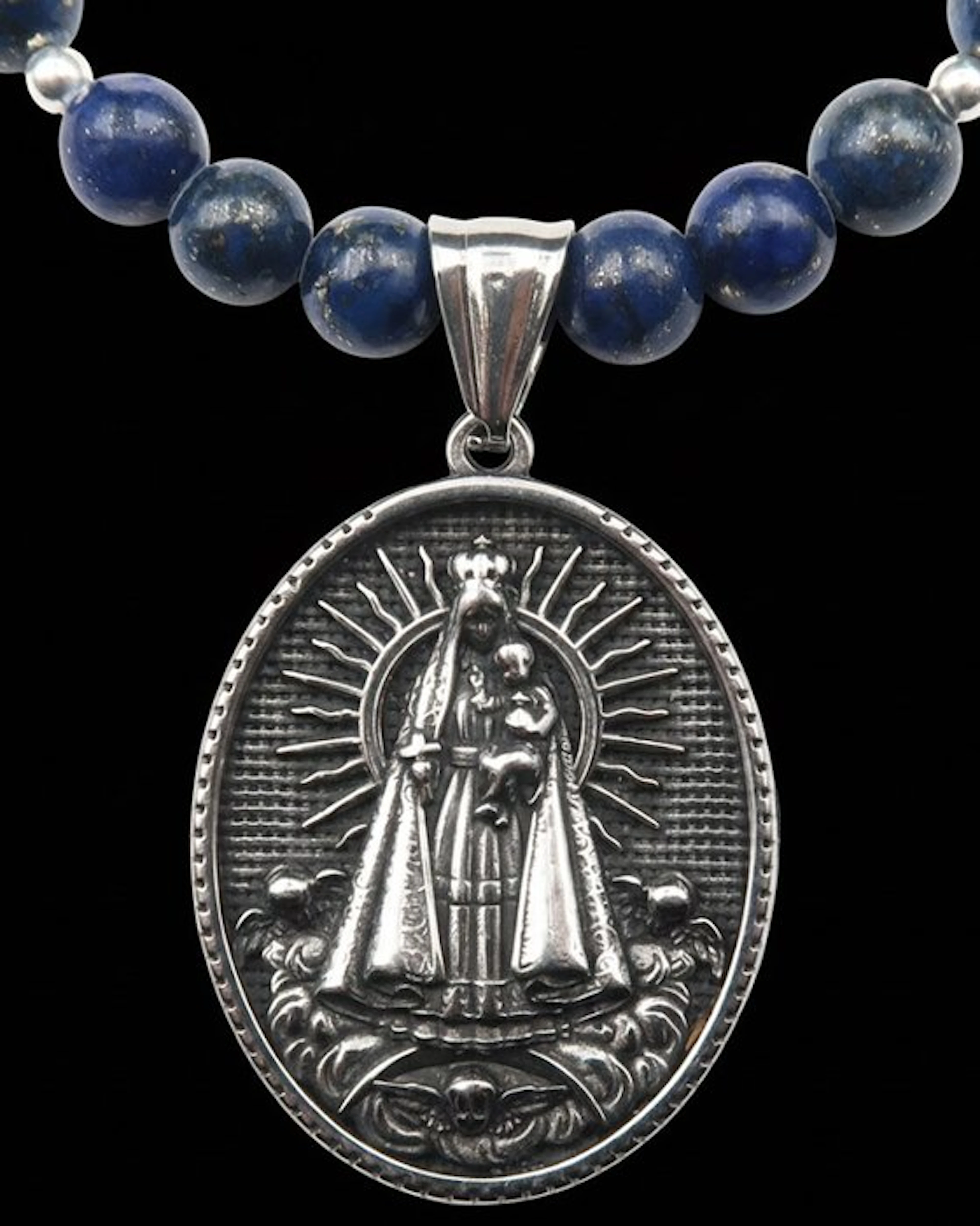 Lapis lazuli - The Madonna of Lapis Lazuli – The Maternal Aegis – Protection