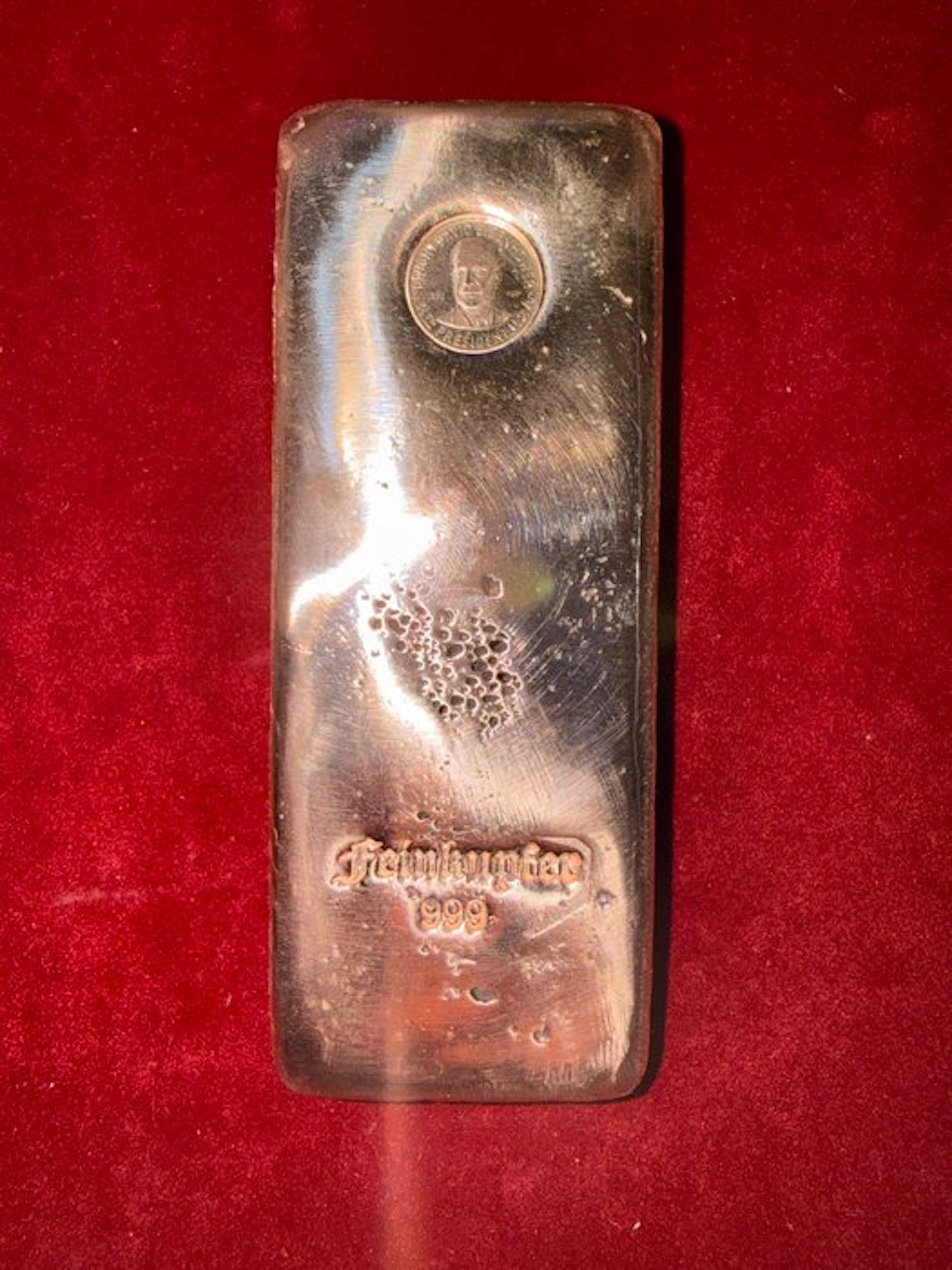 1350 g - Copper - Edelmetalle Deutschland - With certificate (No reserve price)