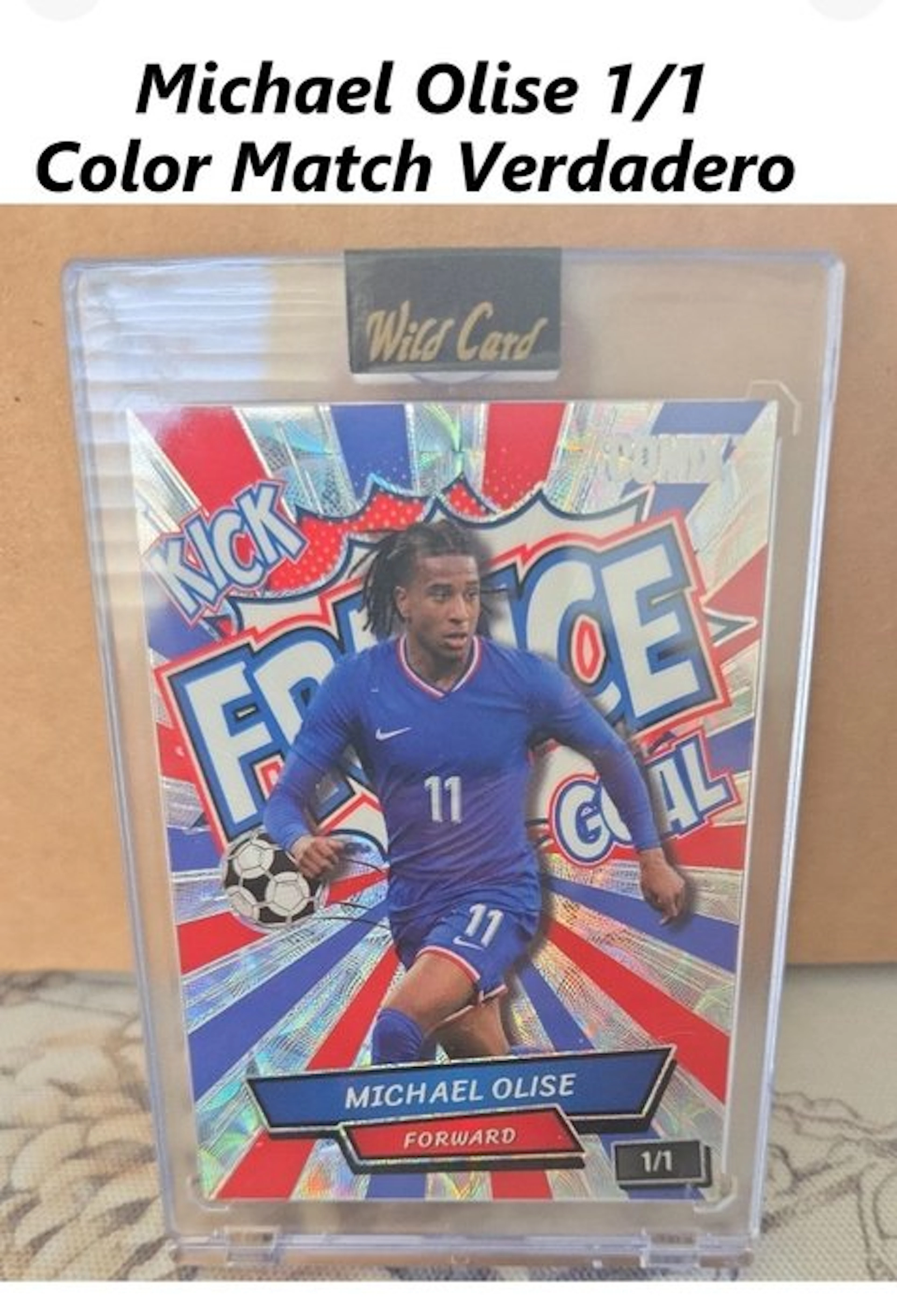 2026 Wild Wild Card Michael Olise Exclusiva